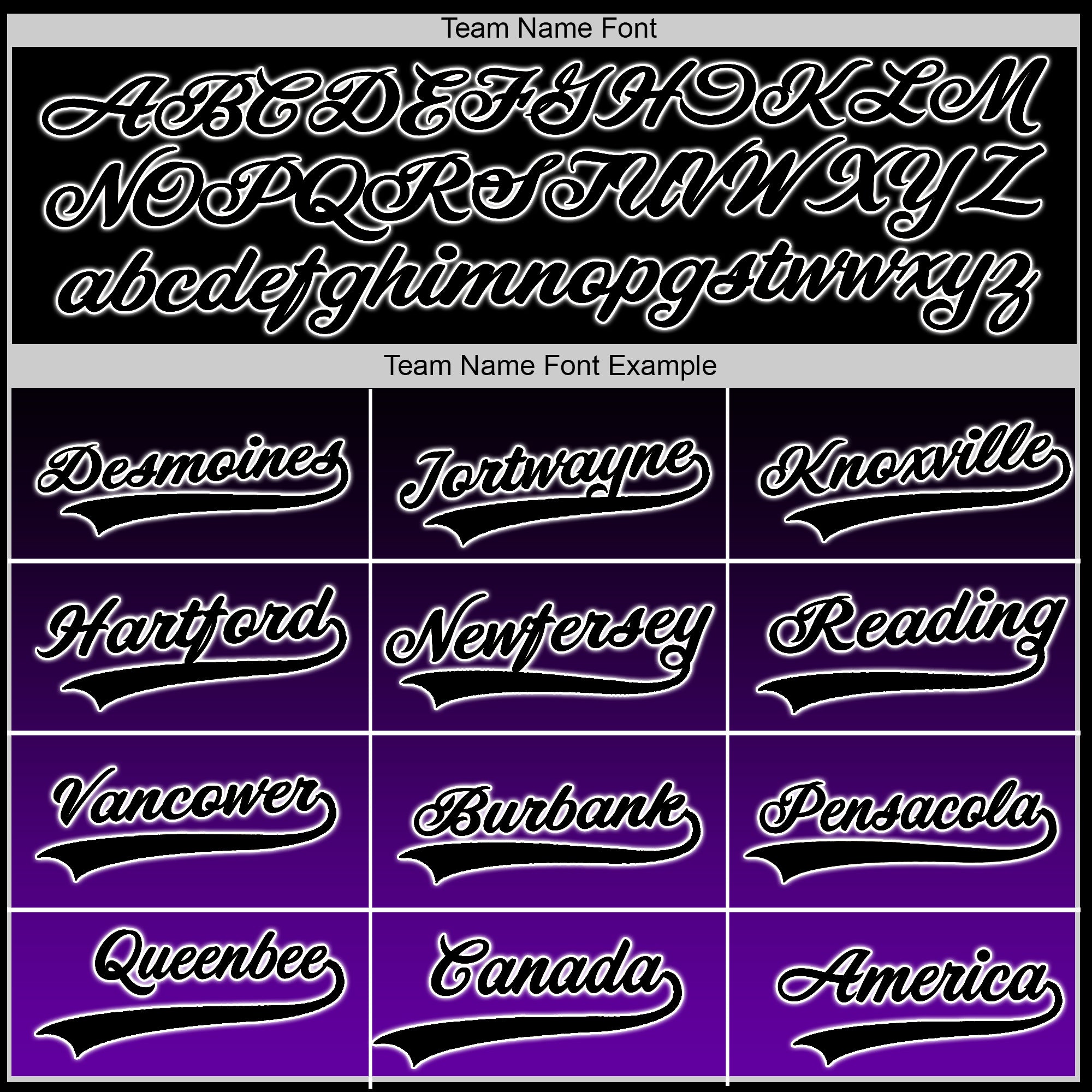Custom Baseball Jersey – Gradient Black to Purple