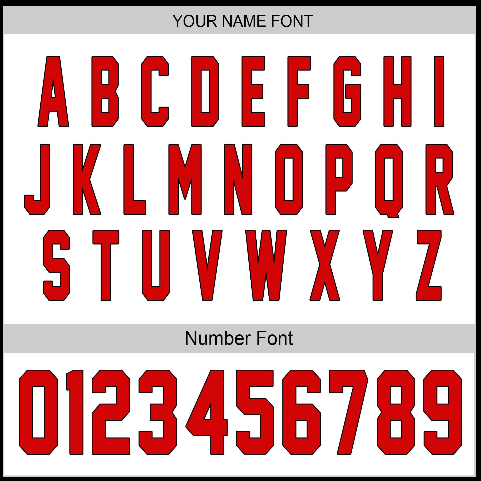 Classic Red Custom Jersey – Your Name & Team Logo on Vintage White