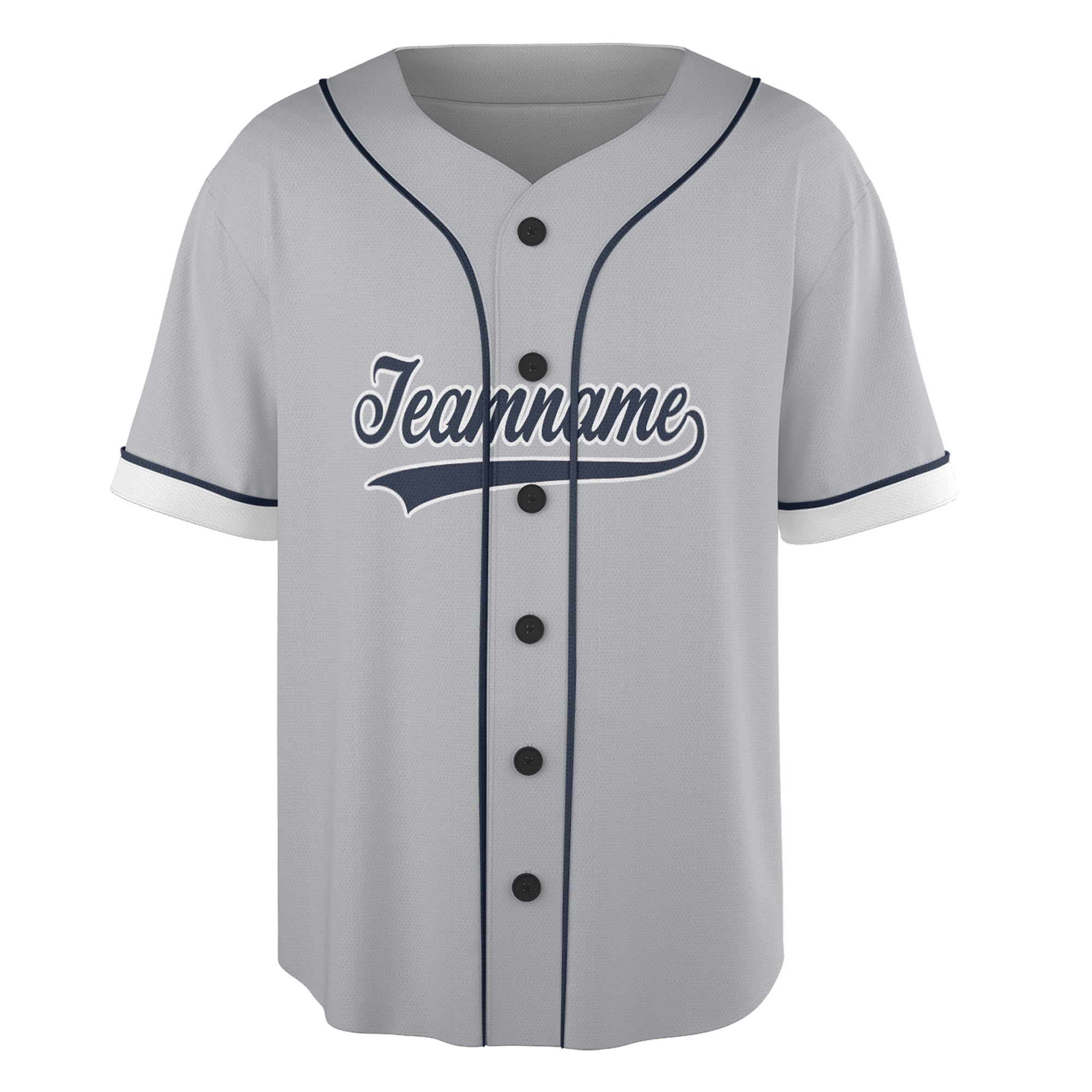 Urban Gray Classic – Custom Baseball Jersey