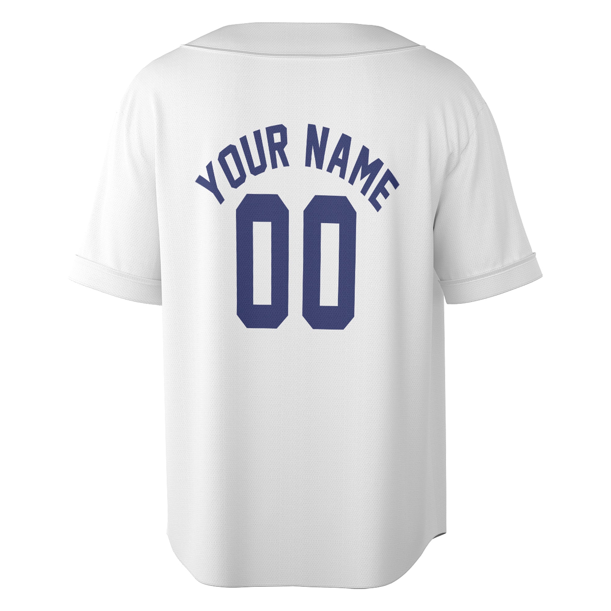 Classic White Custom Jersey – Add Your Name & Team Logo for a Clean, Timeless Look