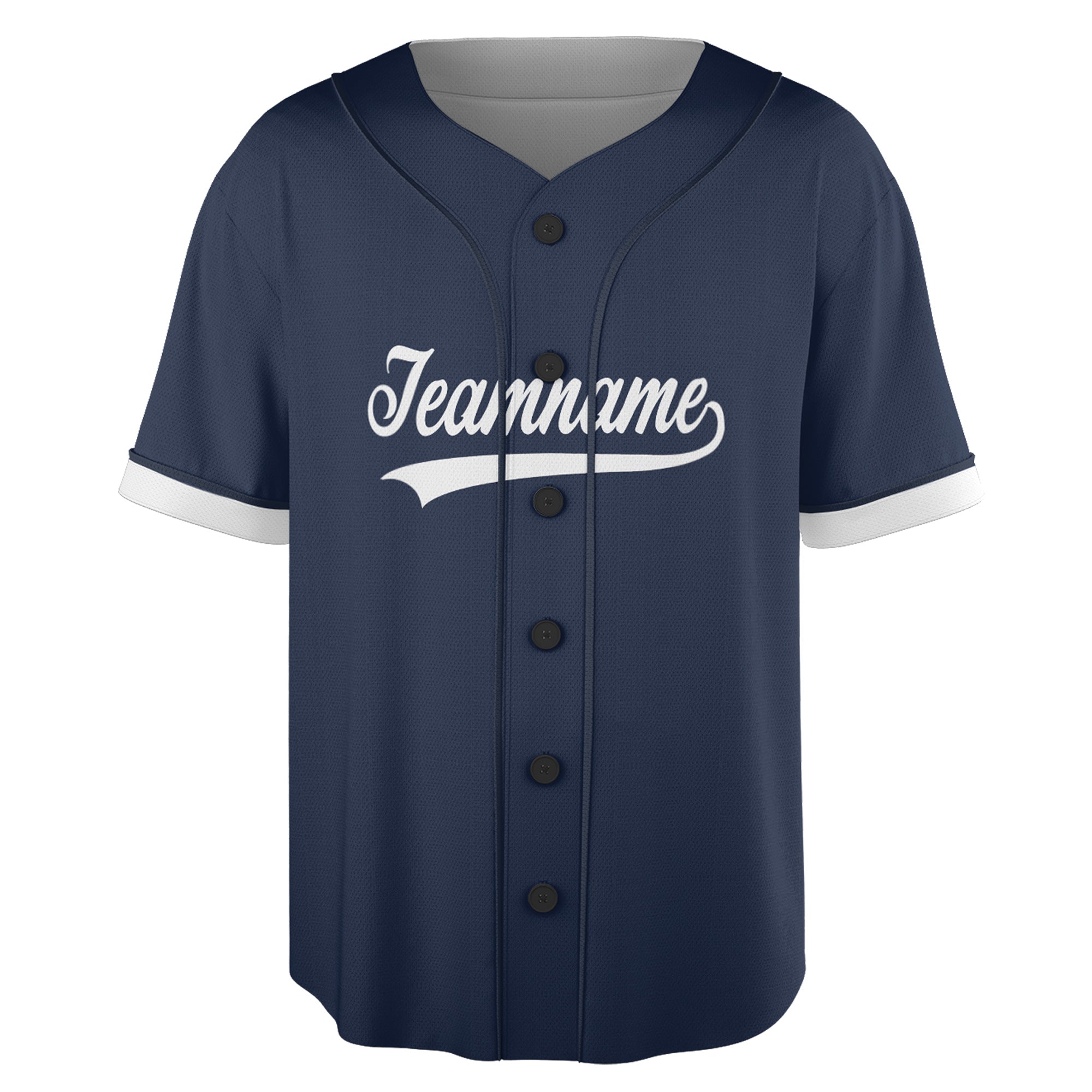 Midnight Navy Custom Jersey – Personalized Name & Team Logo