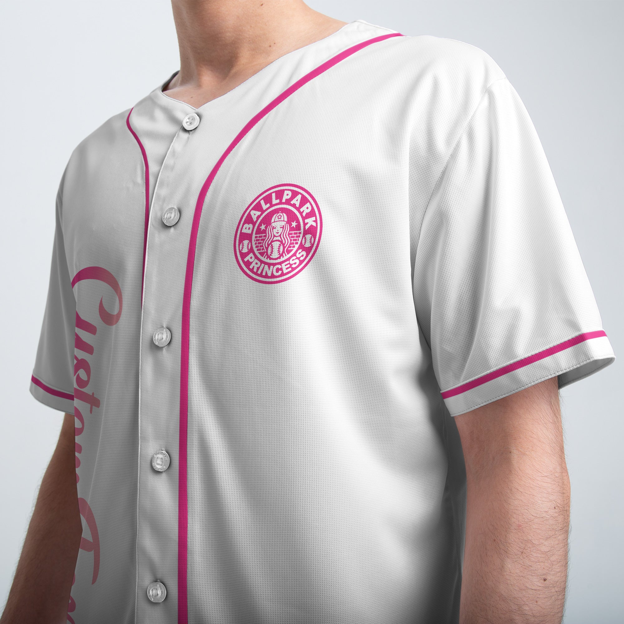 Girls Will Be Girls - Custom White Pink Baseball Jersey