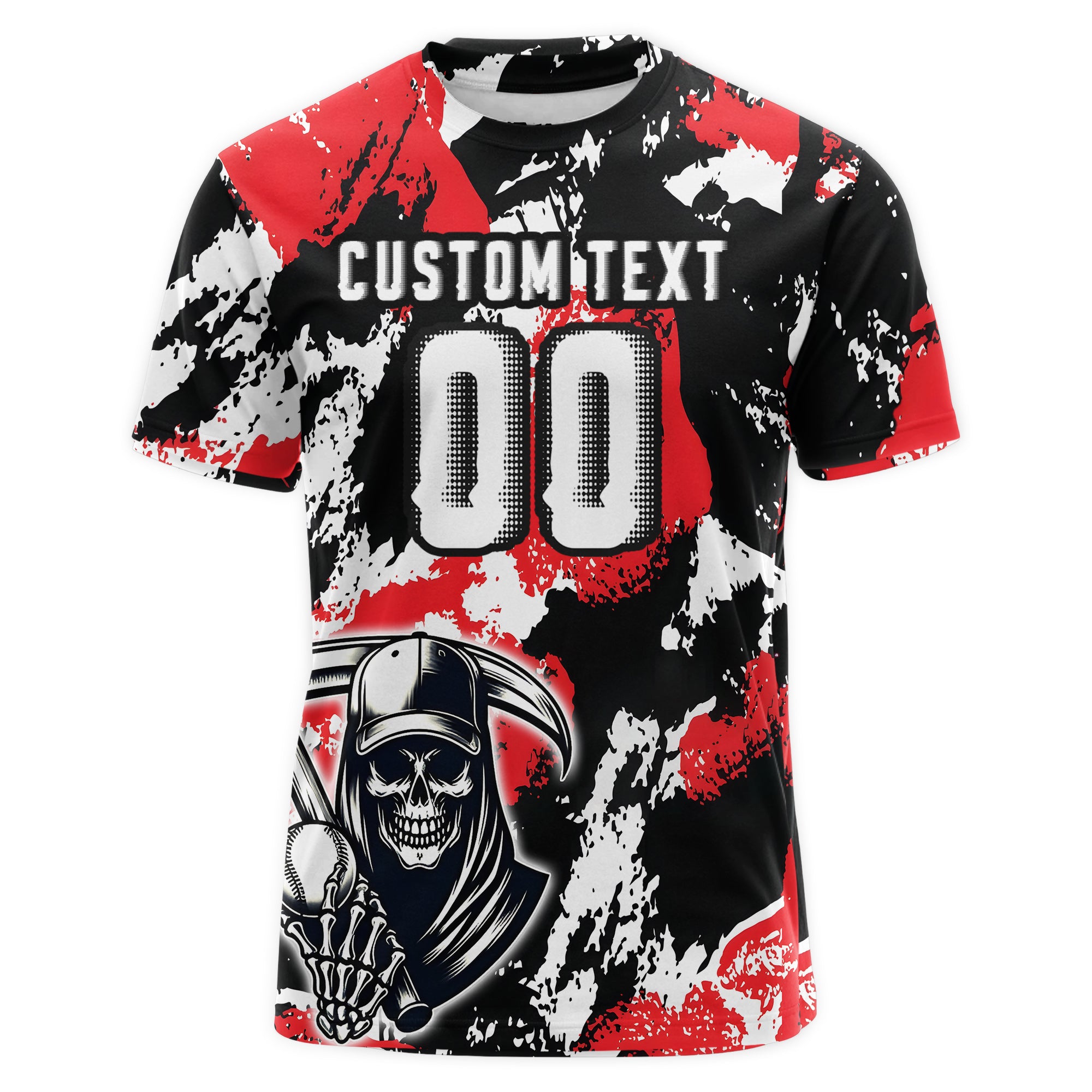 Born To Game Forced To Work Custom All Over Print Baseball T-Shirt