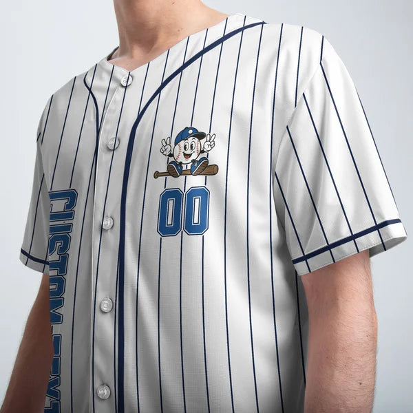Warning May Be Louder Than The Umpire - Custom Baseball Jersey Baseball Lovers
