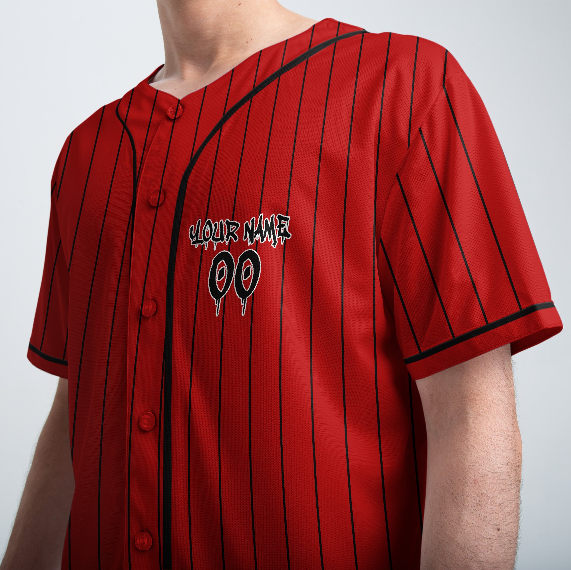 SWING HARD, YOU MIGHT HIT SOMETHING -Custom Jersey Baseball