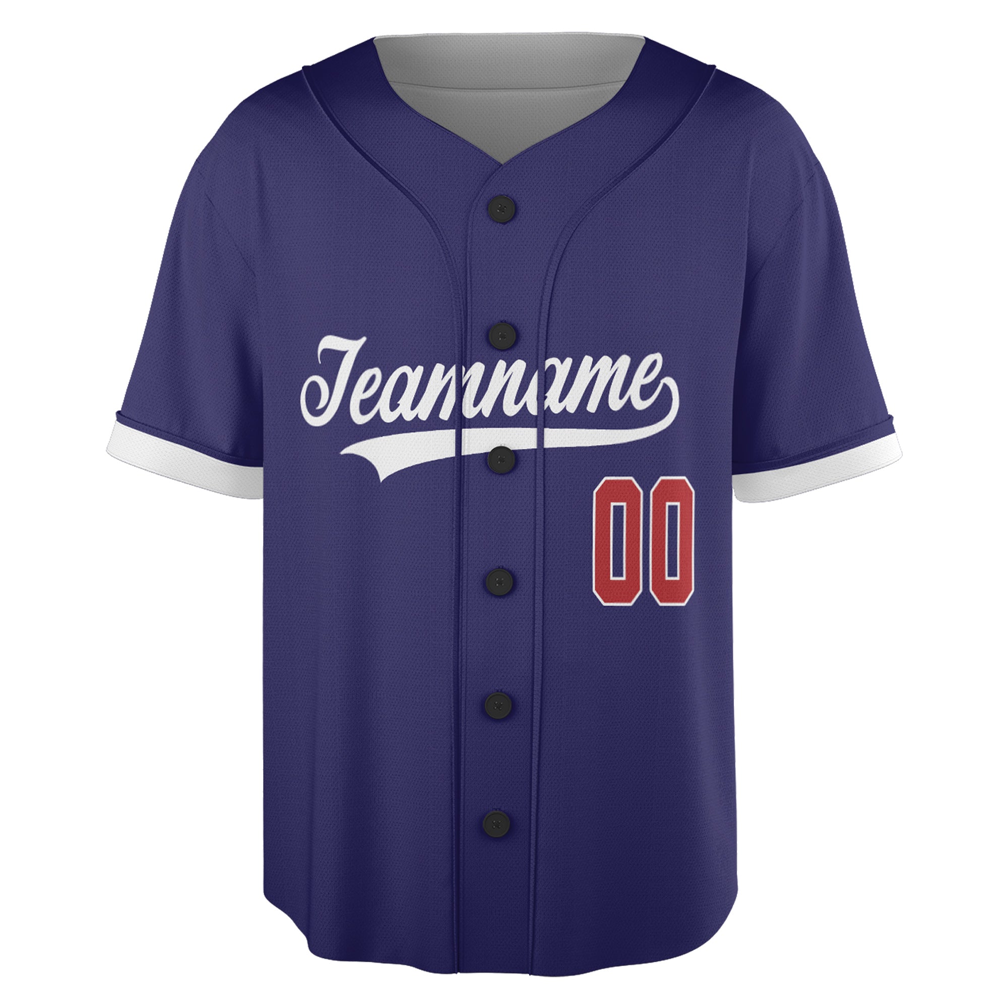 Navy Bold Custom Jersey – Personalized Name & Logo on Classic Blue Baseball Style