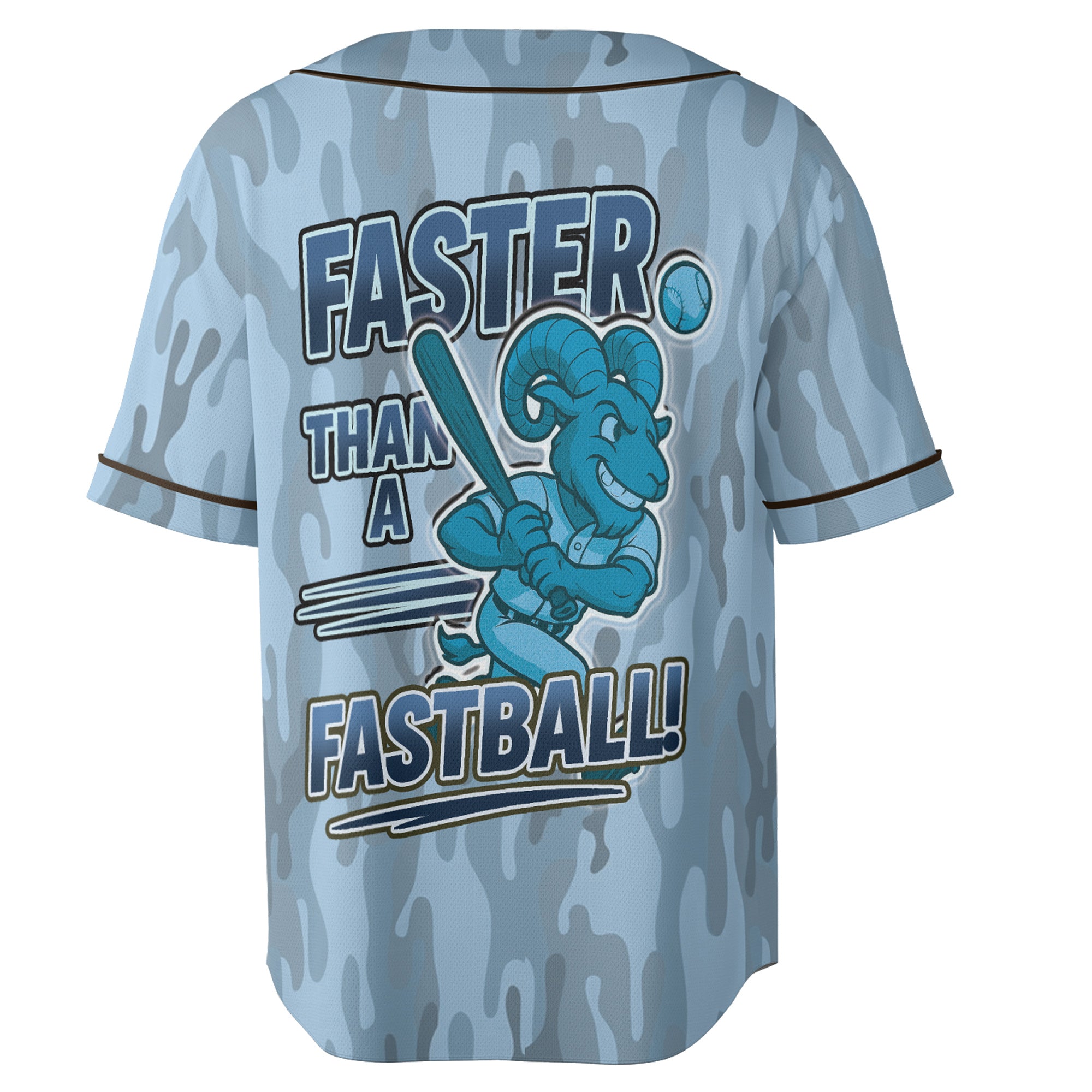 Aries Zodiac Baseball Jersey – Ice Camo Speedstrike Edition