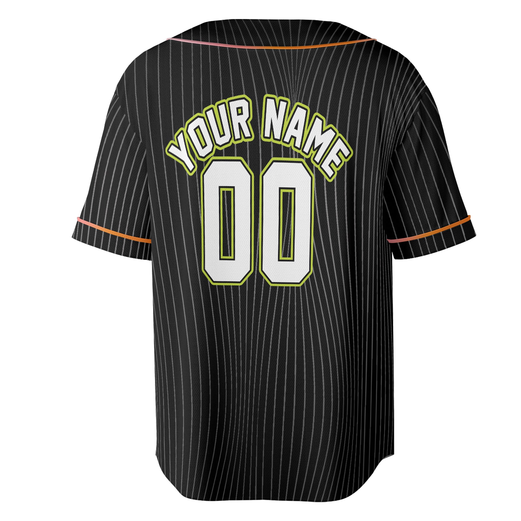 Neon Noir – Custom Name & Logo Baseball Jersey