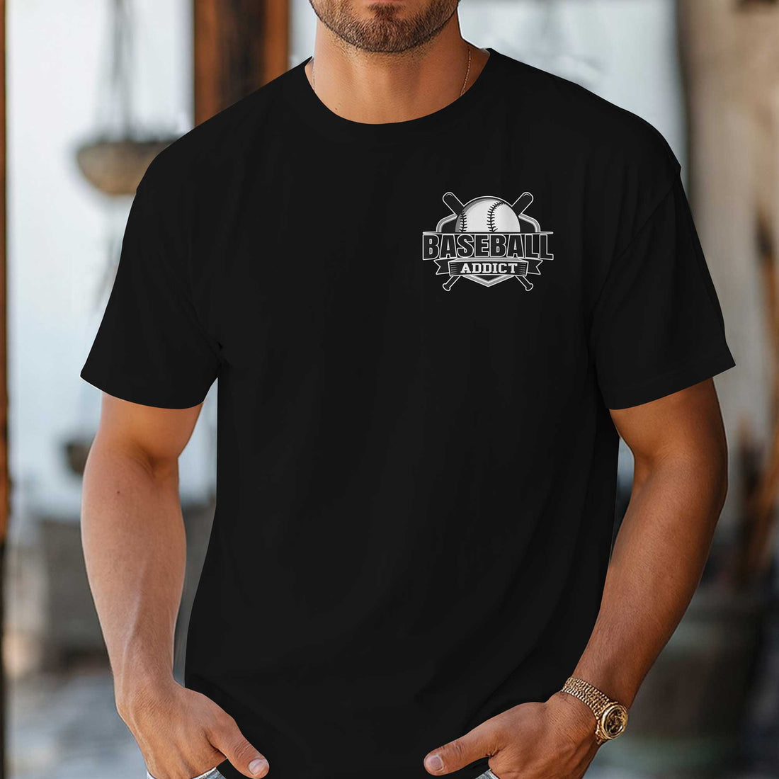 Real Men Spin For Wins - Black and Grey Baseball T-Shirt