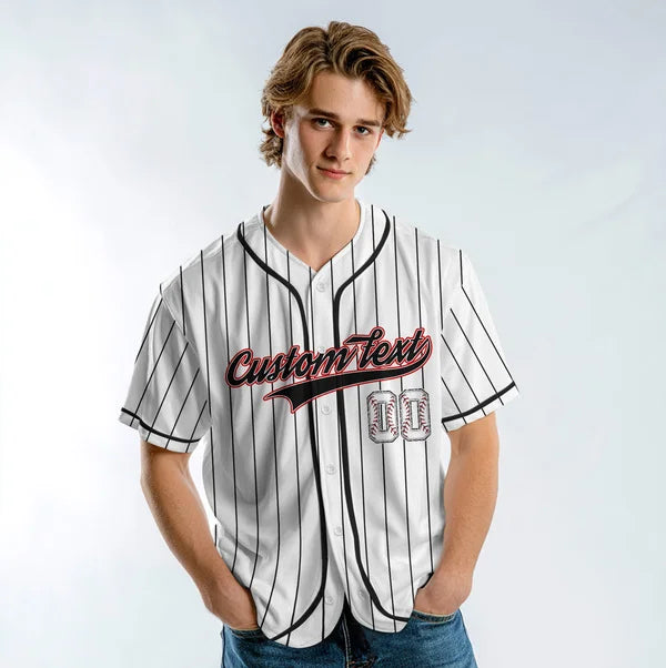 Custom Baseball Jersey - Sideline Social Club Loud And Proud - Custom Text, Number