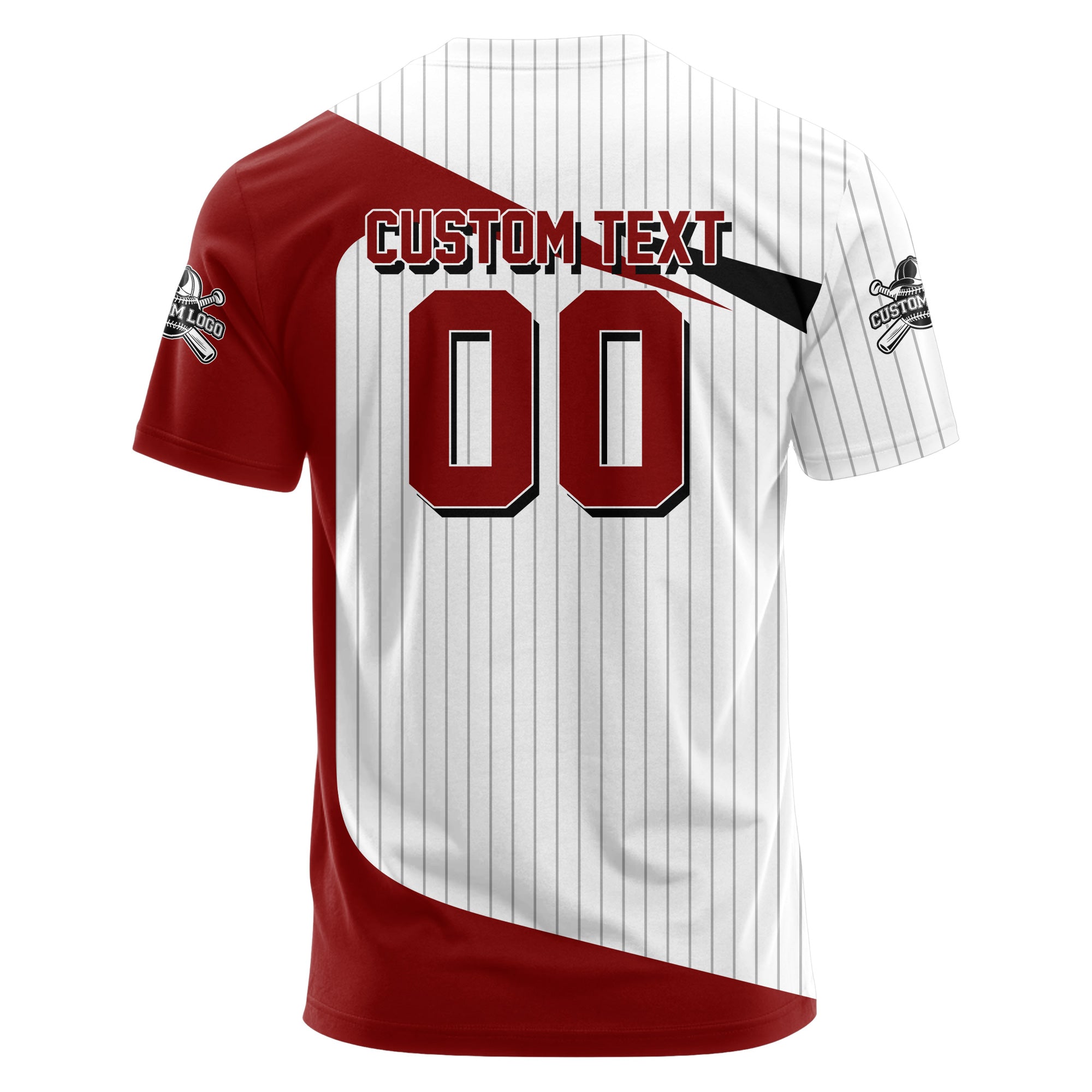 No Pain No Gain Custom All Over Print Baseball T-Shirt