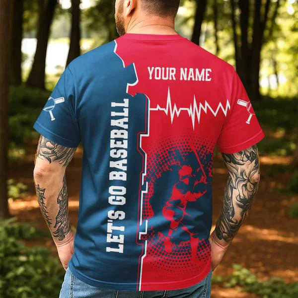Let's Go Baseball - Baseball Lover - Custom Baseball 3D Tshirts Baseball Shirts for Lovers - All Over Print