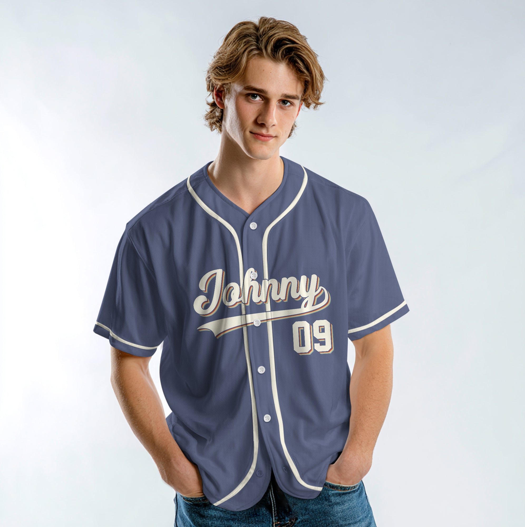 I'm Just Here For The Wiener - Custom Fouth of July Vintage Baseball Jersey