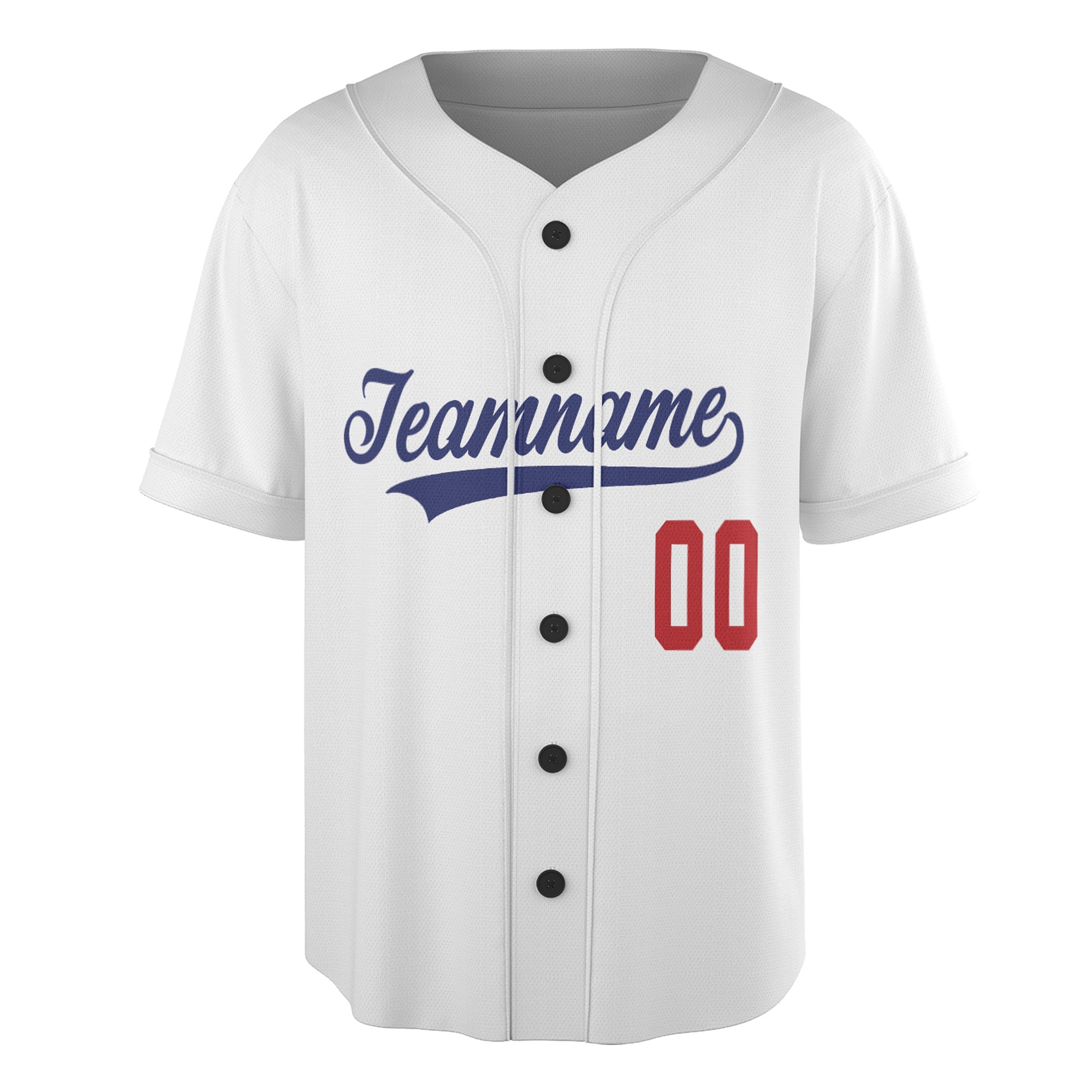 Classic White Custom Jersey – Add Your Name & Team Logo for a Clean, Timeless Look