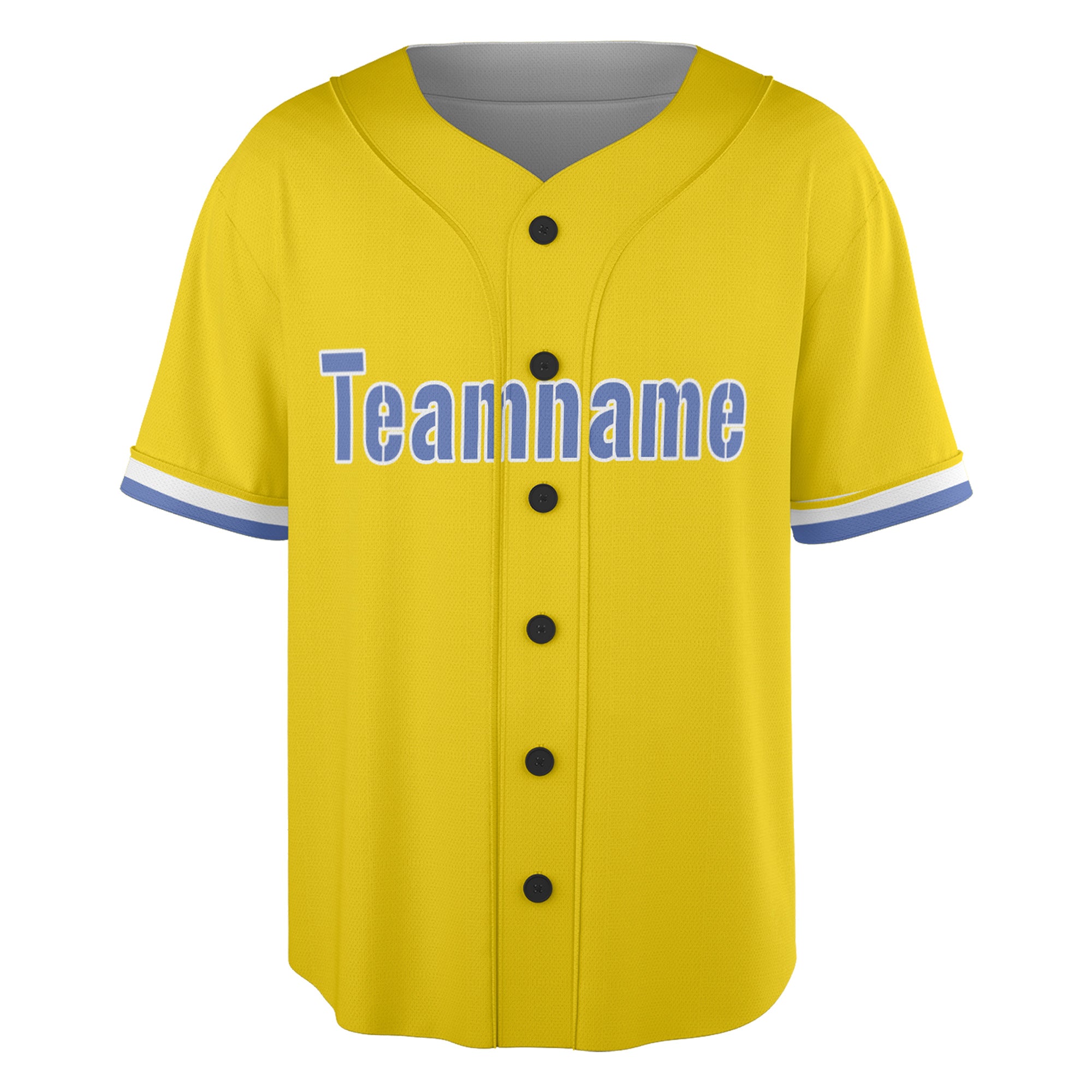 Bright Gold Custom Jersey – Add Your Name & Team Logo for a Bold Statement