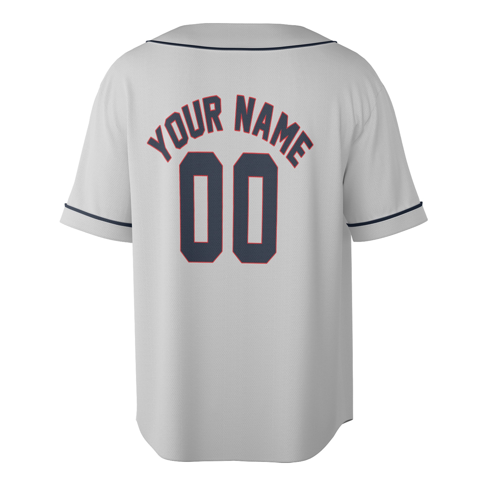 Steel Navy – Custom Name & Logo Baseball Jersey