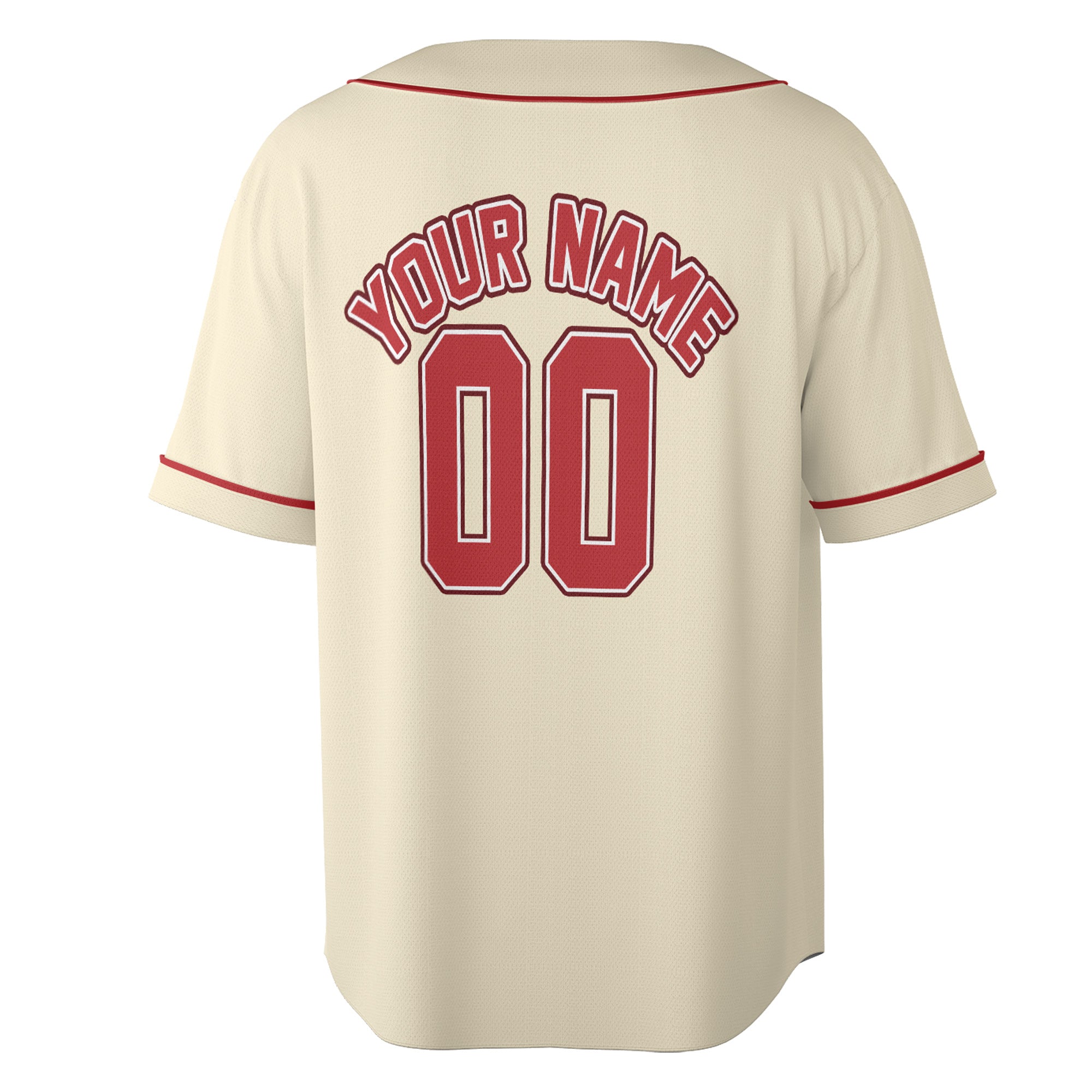 Vintage Creamfire – Custom Name & Logo Baseball Jersey