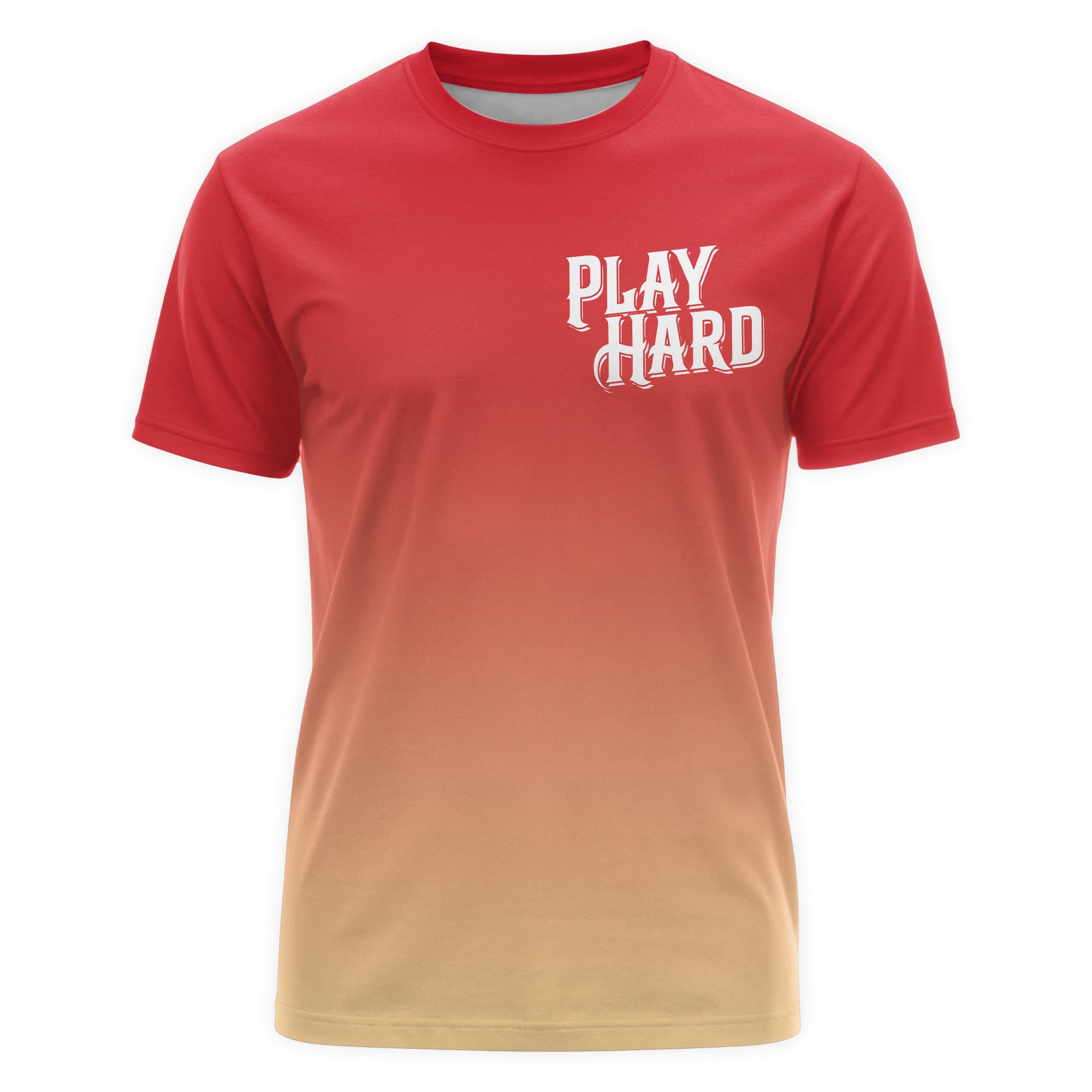 Play Hard All Over Print T-Shirt