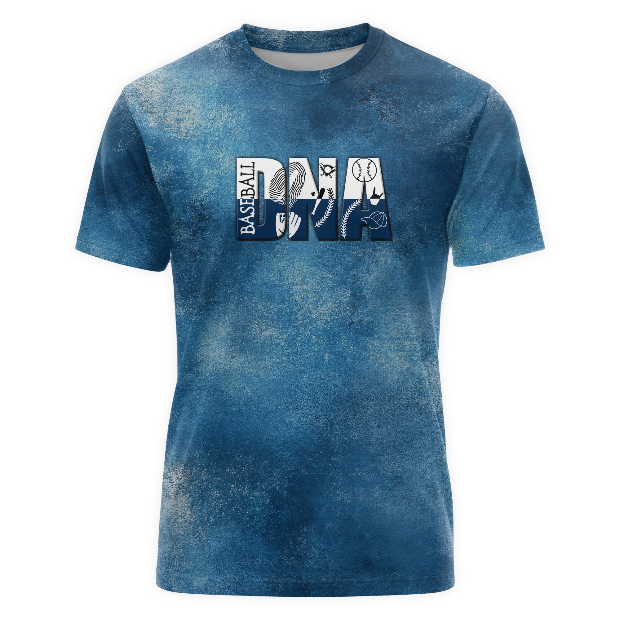Baseball Is In My DNA All Over Print T-Shirt