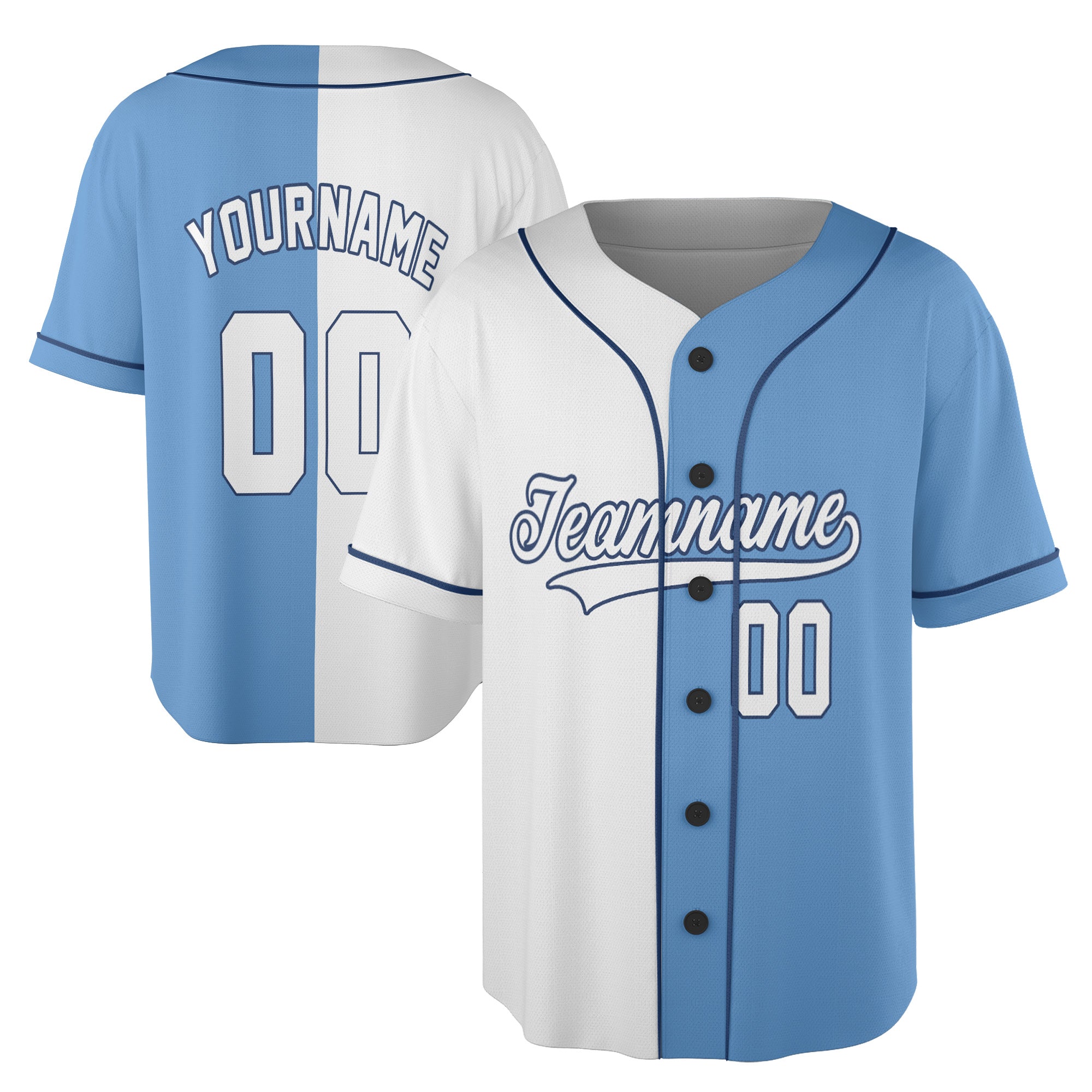 Custom Baseball Jersey – Green Camo Leo