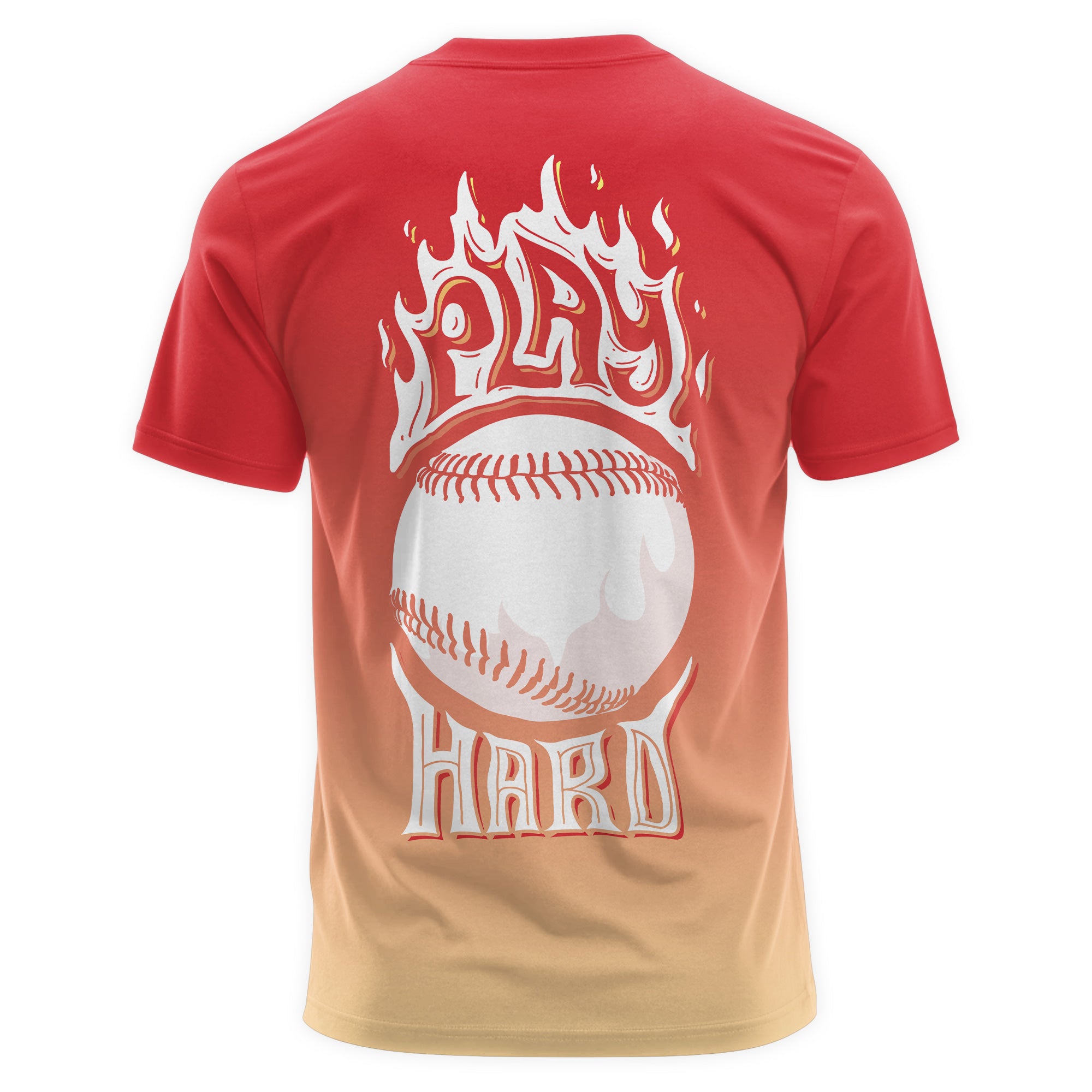 Play Hard All Over Print T-Shirt