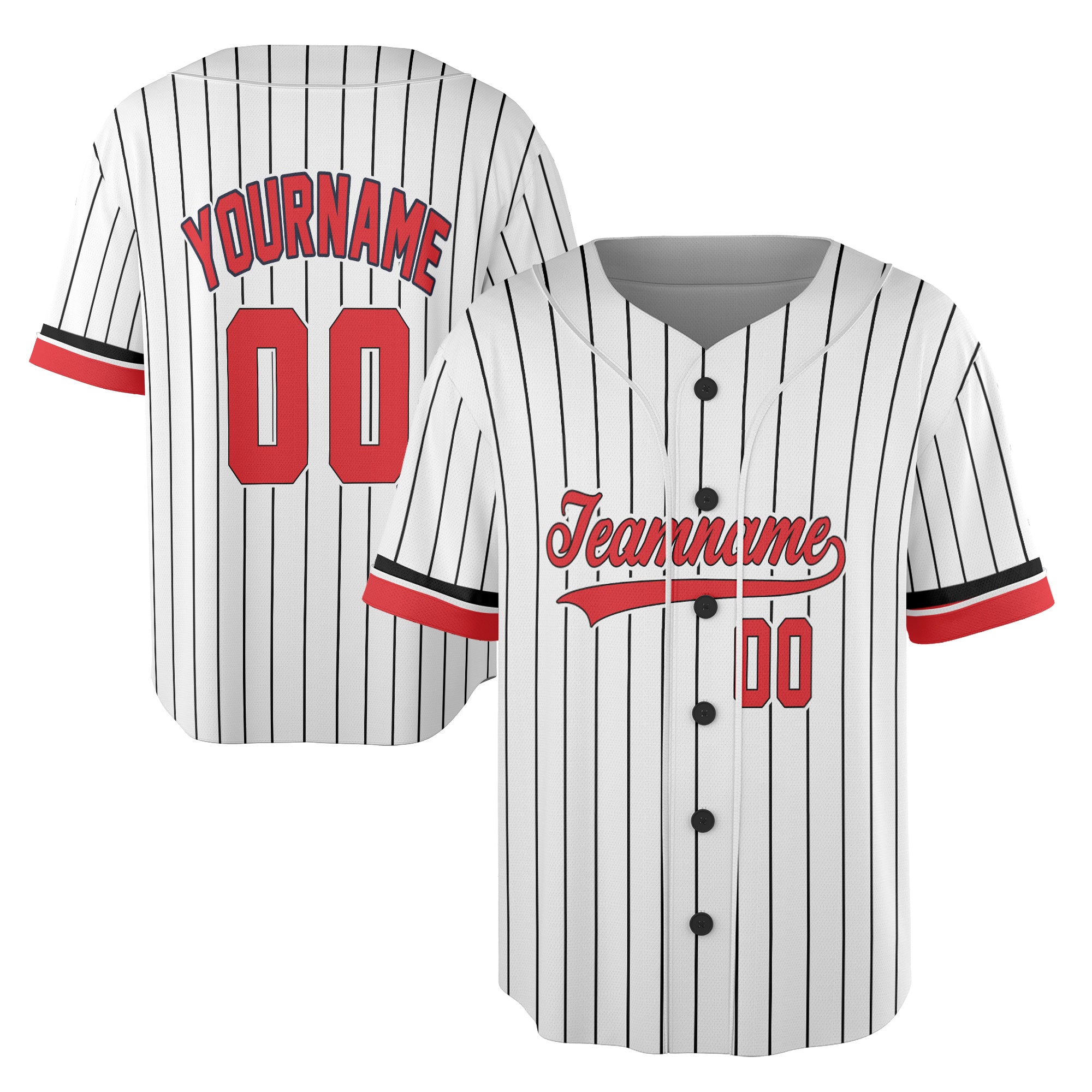 Custom Baseball Jersey - Tropical Palms