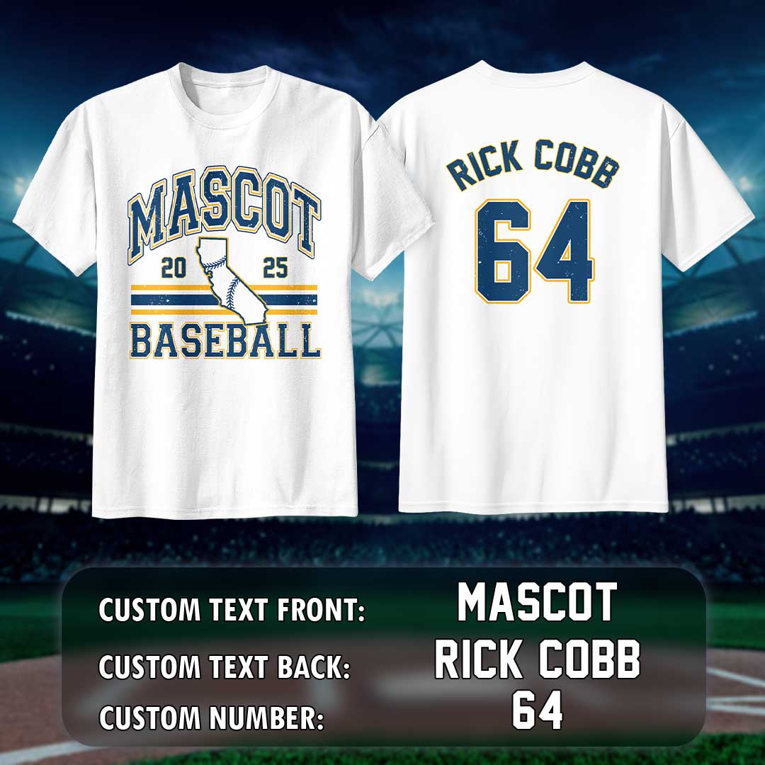 Baseball Mascot Team Baseball T-Shirt