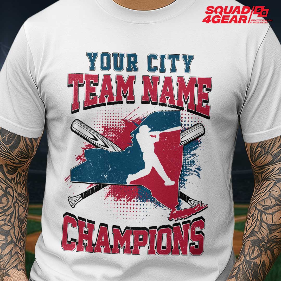 New York Baseball Team Champions Baseball T-Shirt