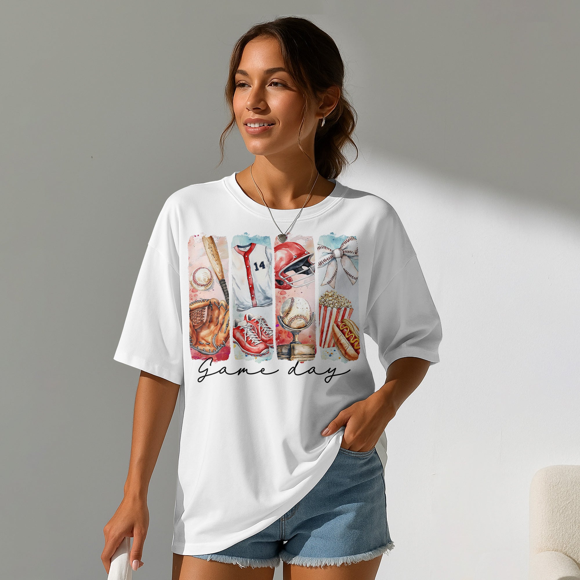 Game day Tshirt baseball Tshirt - Baseball Lover