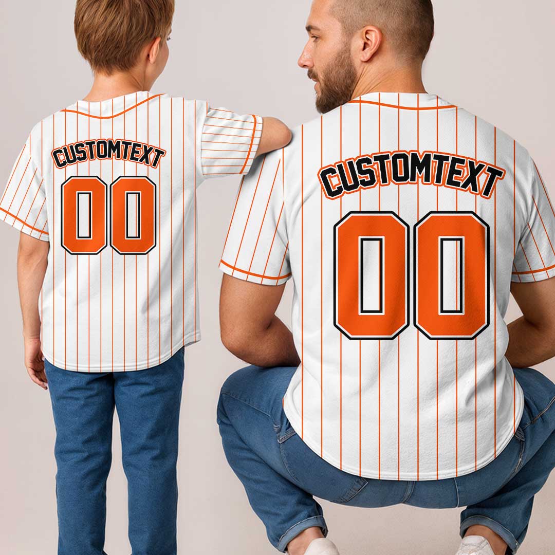 The Legend and The Legacy - Custom Family Matching Baseball Jersey