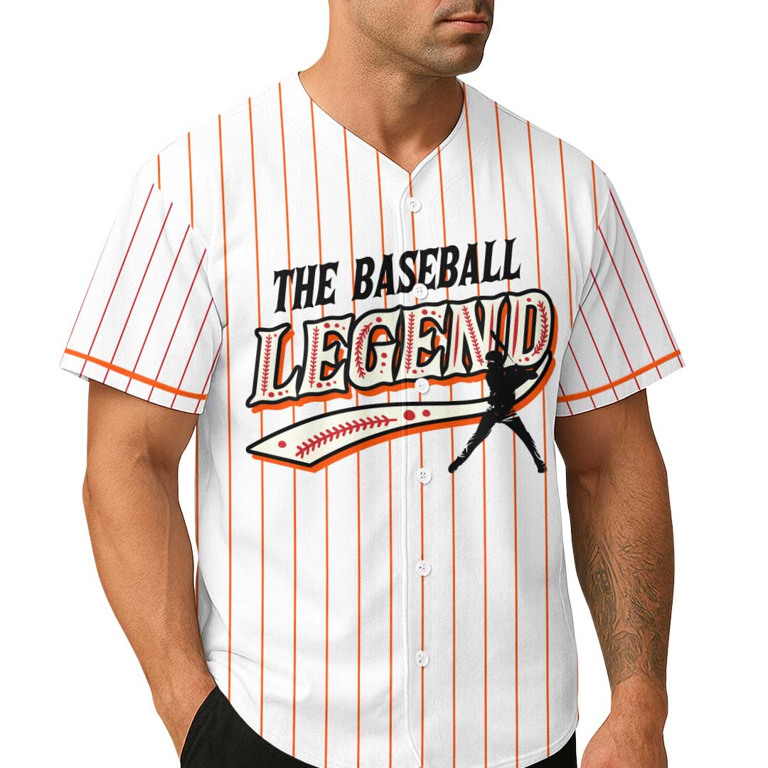 The Legend and The Legacy - Custom Family Matching Baseball Jersey