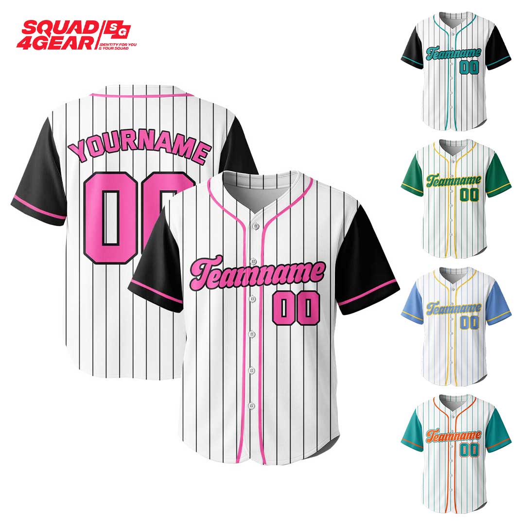 Custom Baseball Jersey With Raglan Style