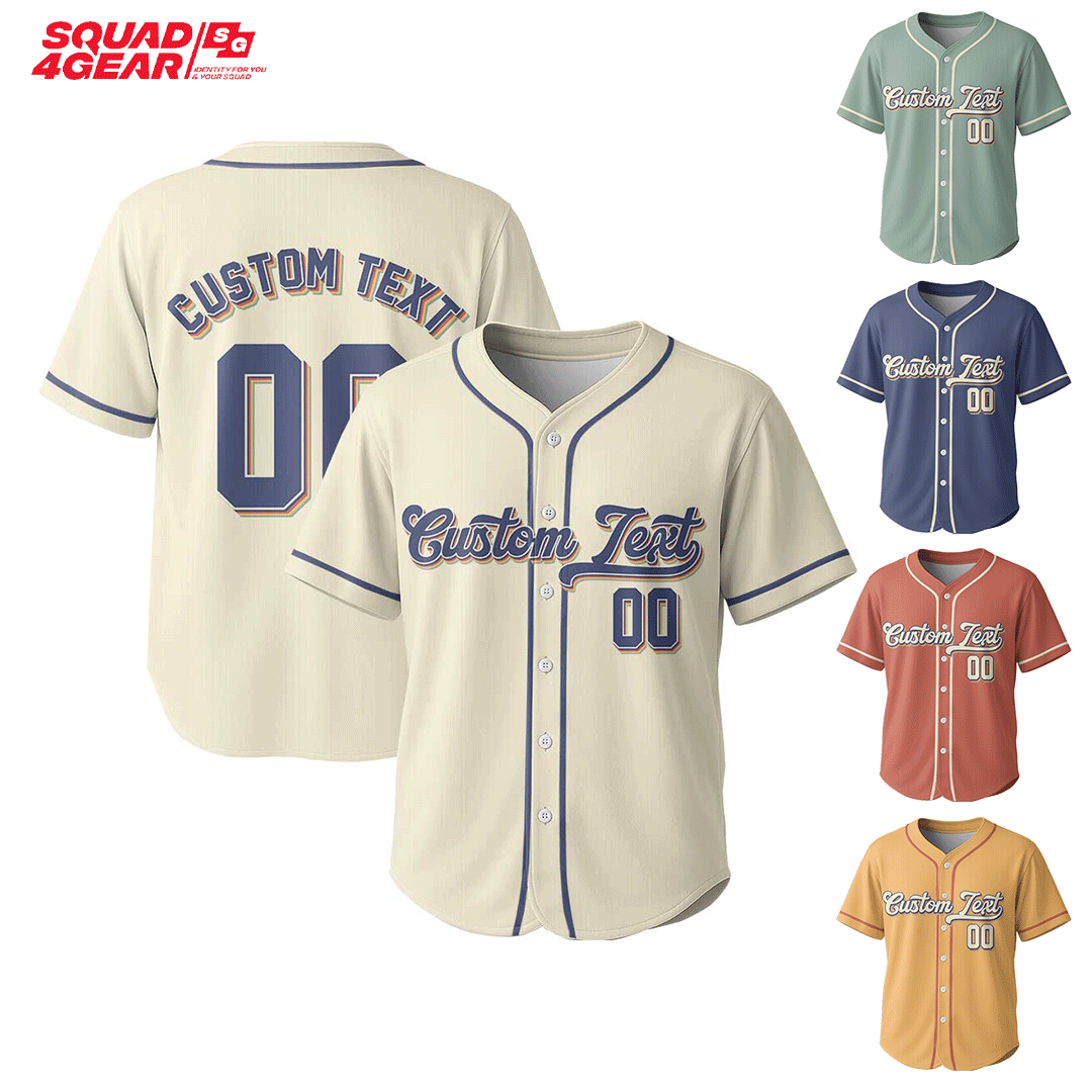Custom Vintage Baseball Jersey With Retro Style