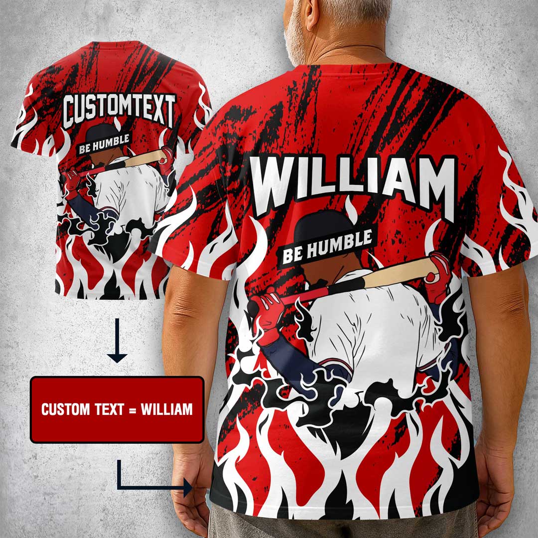 BE HUMBLE Custom All Over Print T-Shirt