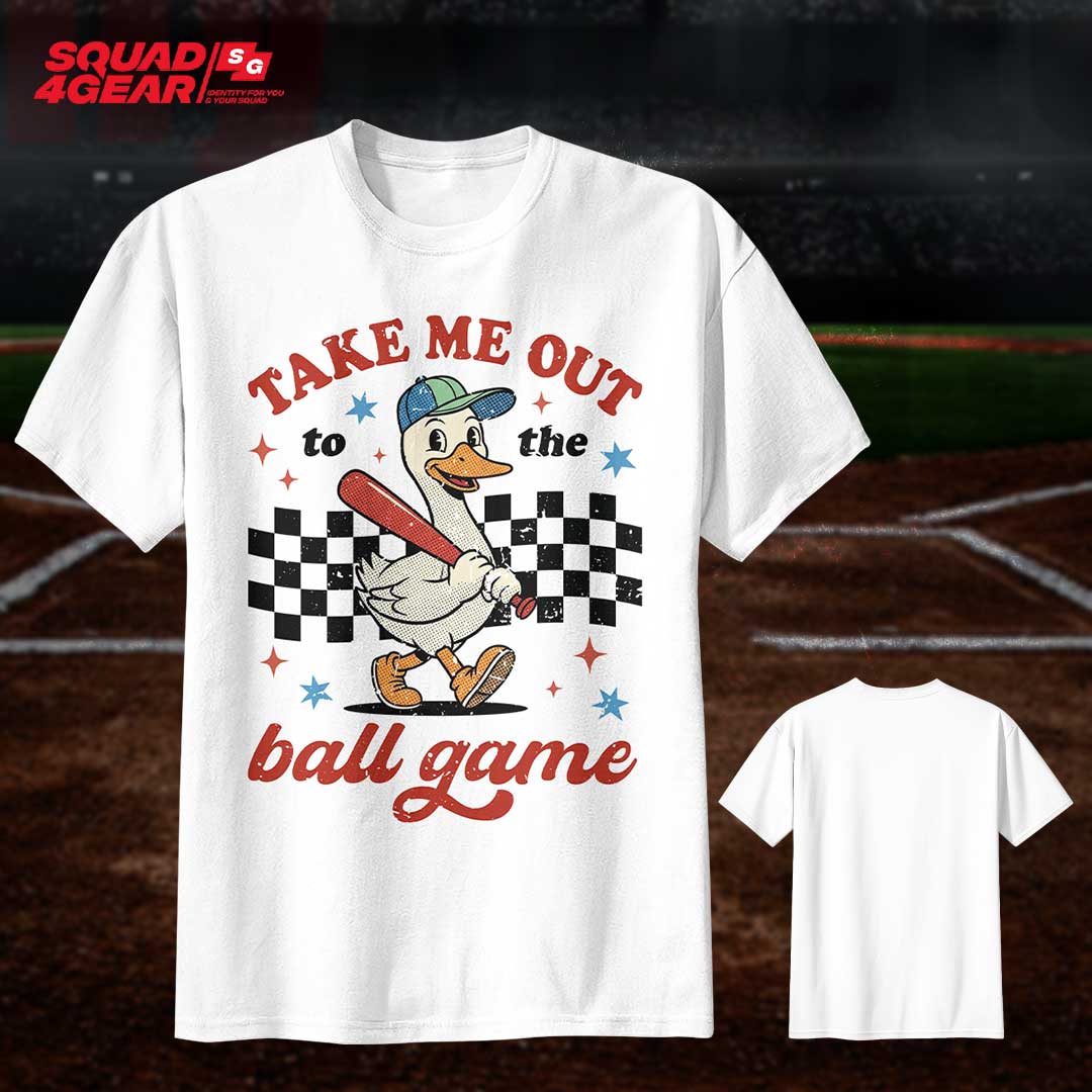Take Me Out To The Ball Game Baseball T-Shirt