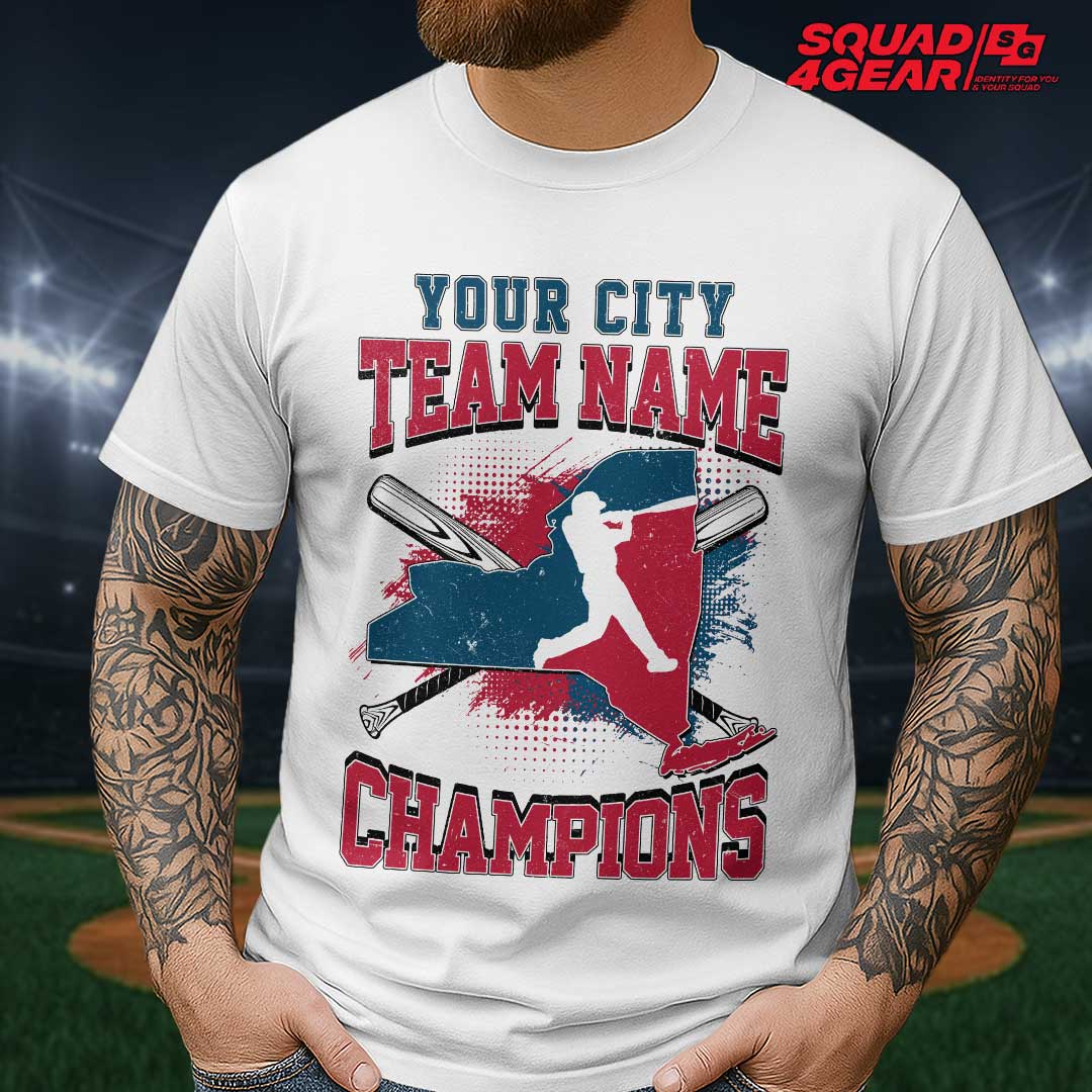 New York Baseball Team Champions Baseball T-Shirt