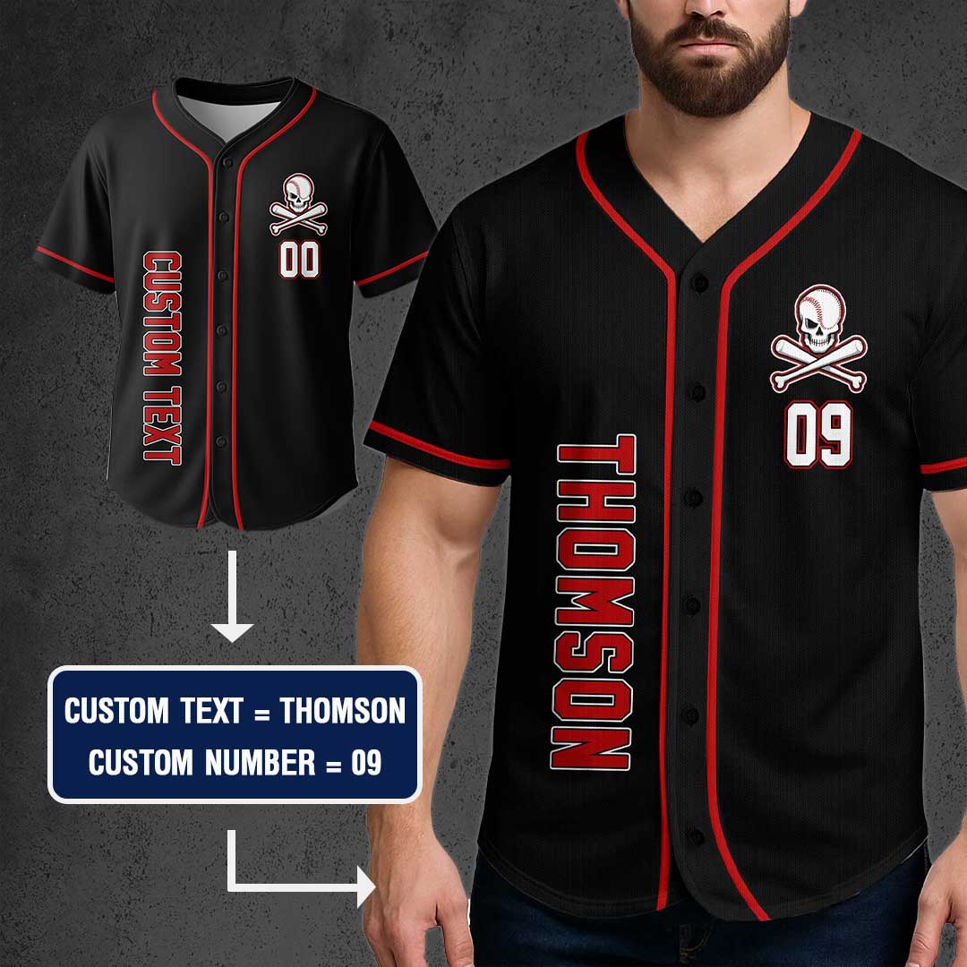 WELL RESPECTED - Custom Black White Cream Baseball Jersey