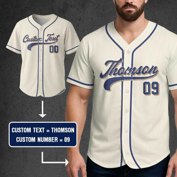 Baseball Retro Character- Let's Play Baseball - Baseball Lovers Retro Shirts Retro Jersey