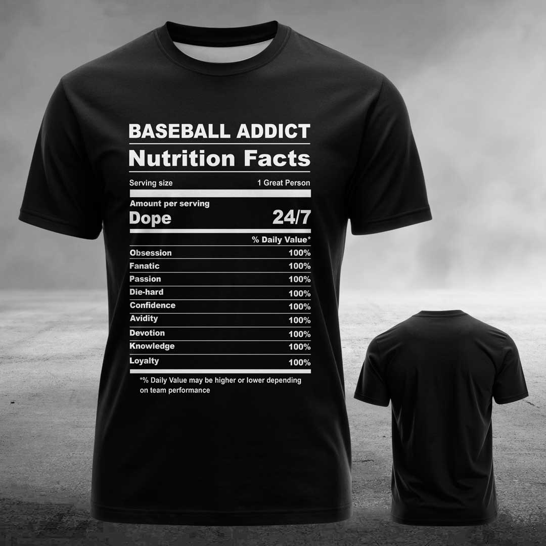 Baseball Lover Facts Baseball T-Shirt