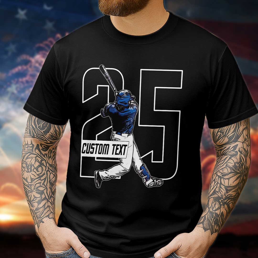 Custom Name Custom Number Baseball Shirts - Baseball Tshirt, Baseball Lover