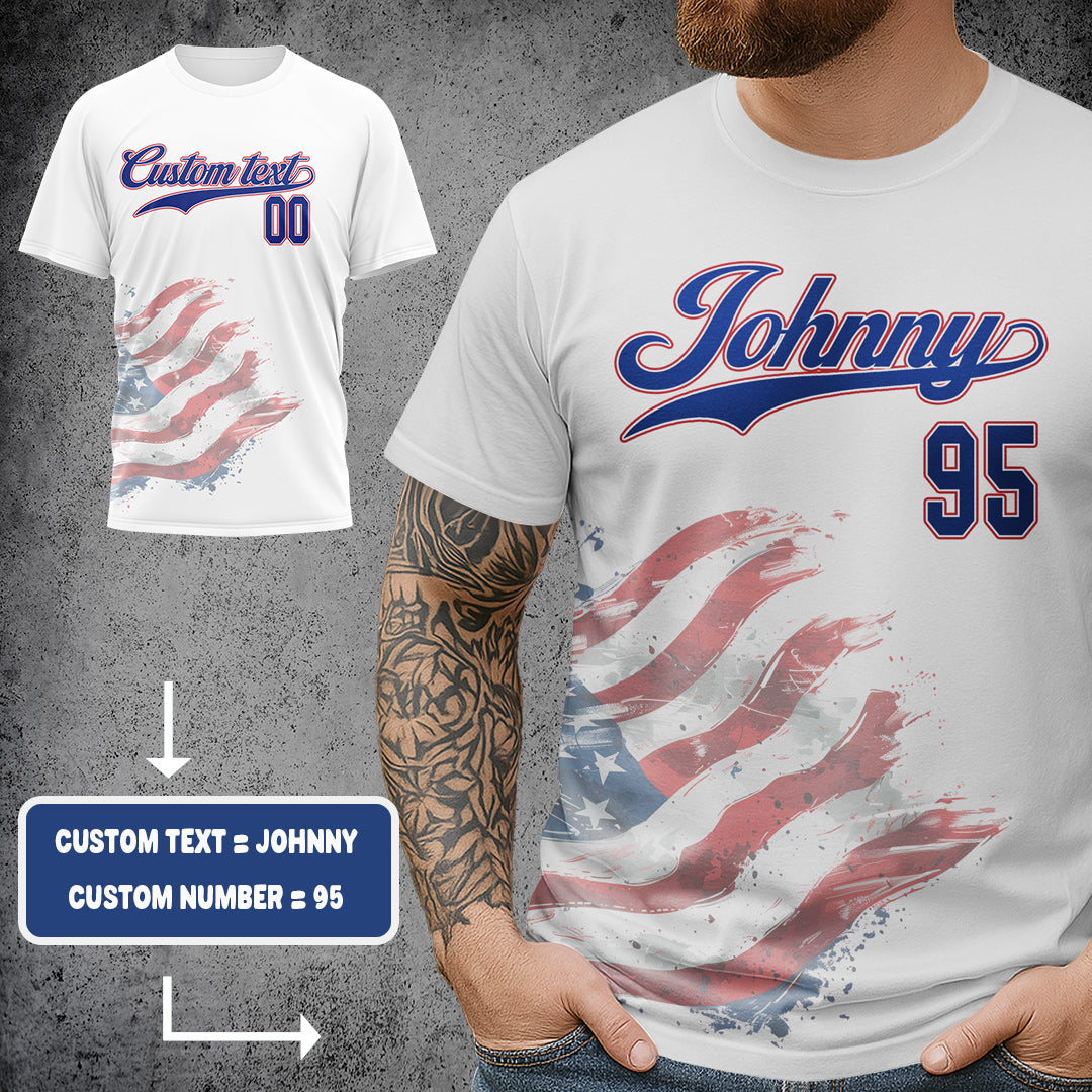 Enough Light For A Game All Over Print Fourth Of July T-Shirt