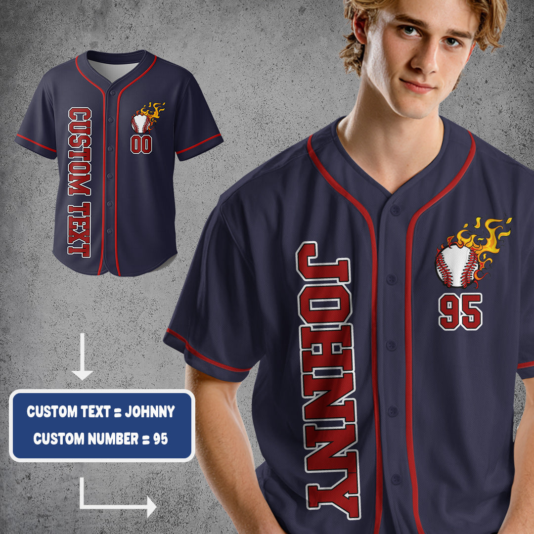 All American Dude - Custom Independence Day Baseball Jersey