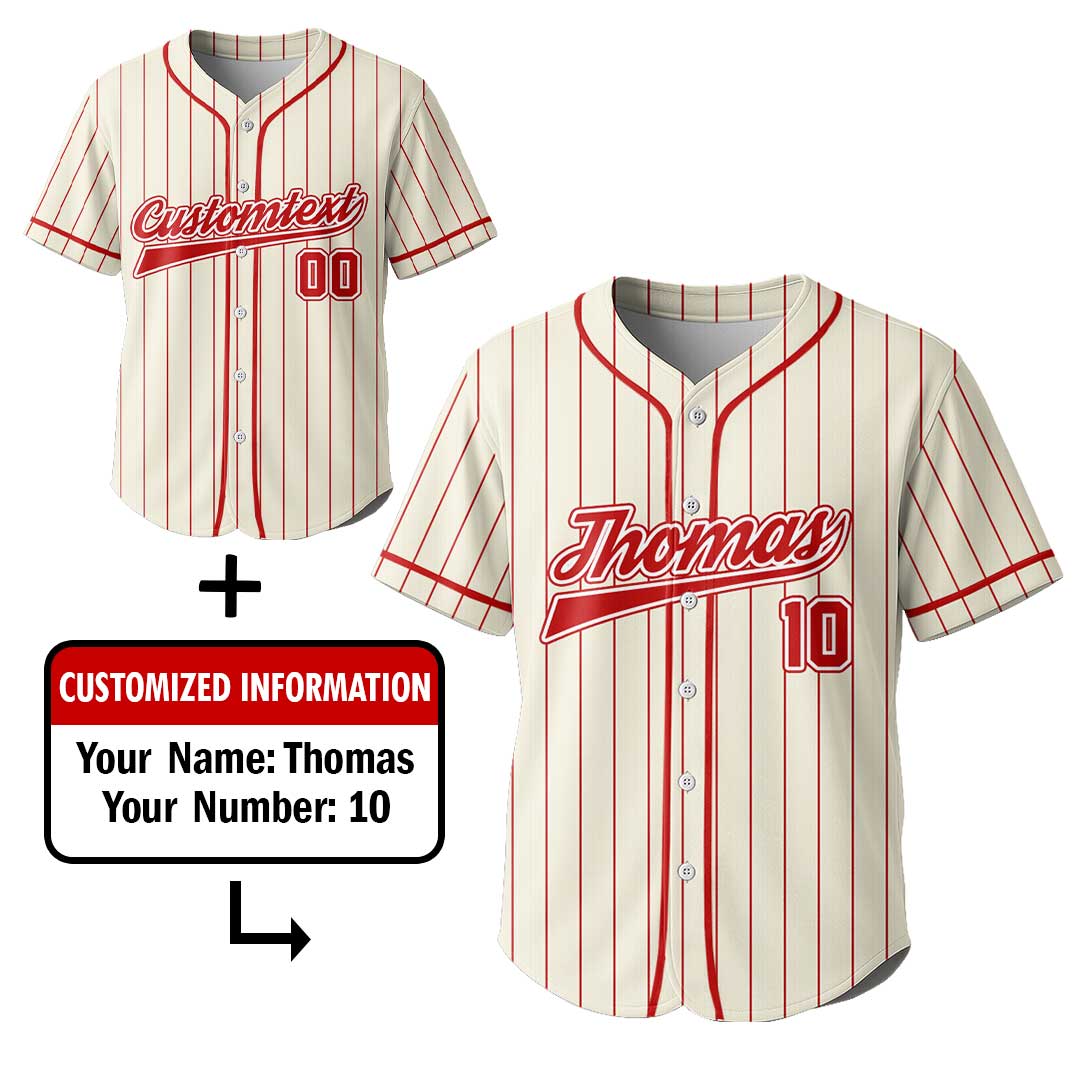 Love It When We're At The Ballpark - Custom Couple Baseball Jersey