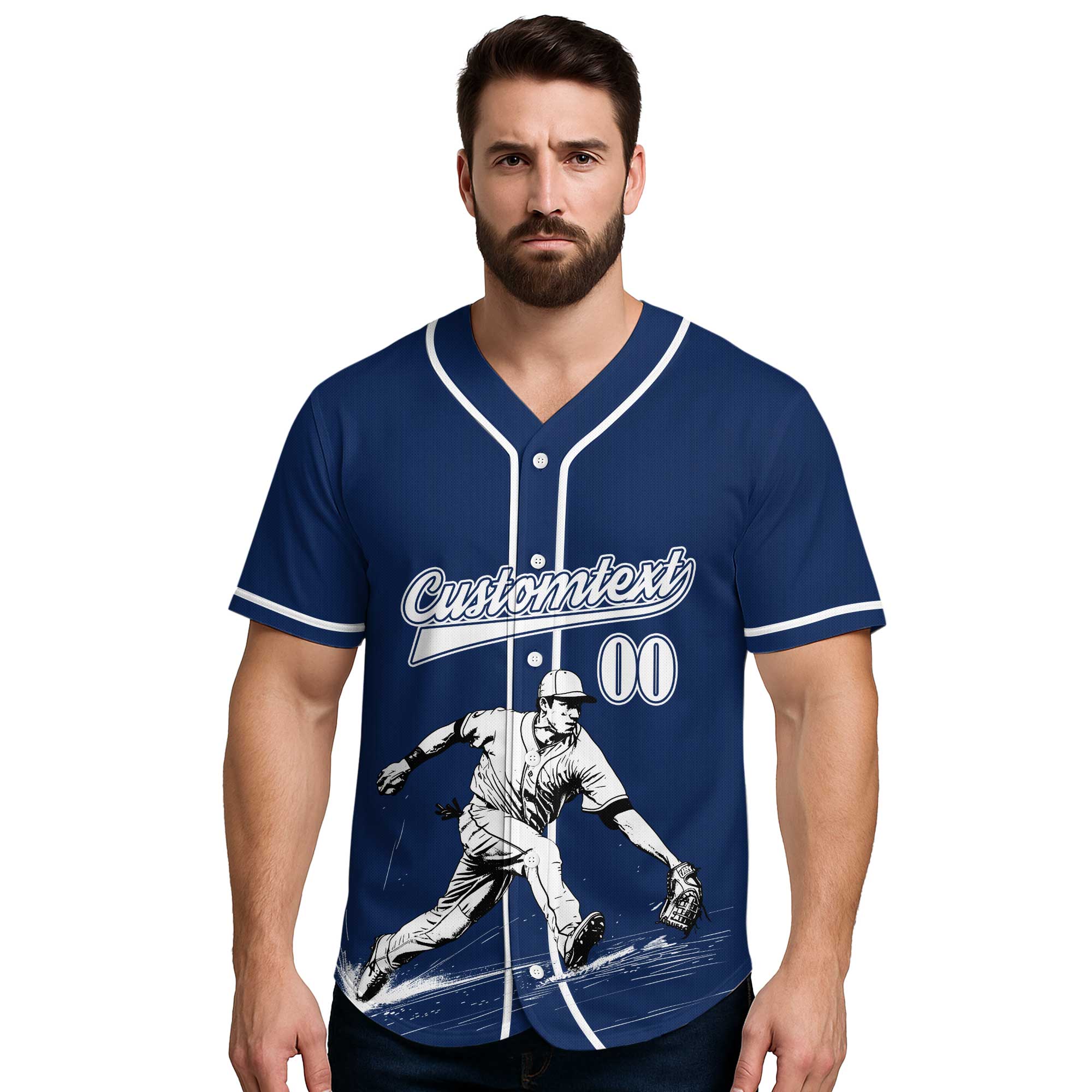 If You Aren't Willing To Fight For What You Believe - Custom Baseball Jersey - Baseball Lover Jersey