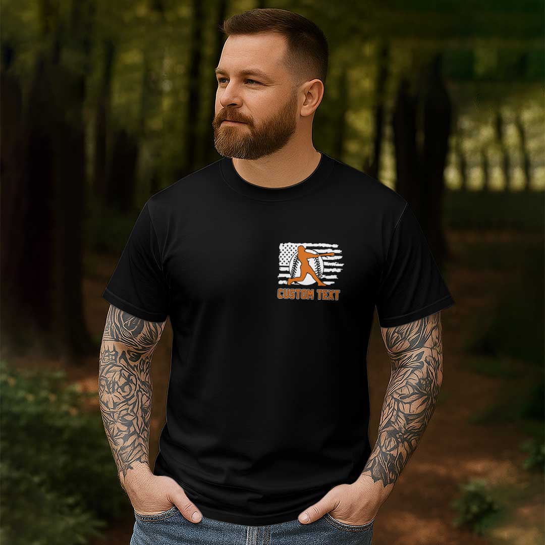 Before I Was A Grandpa I Was A Baseball Player Black Baseball T-Shirt