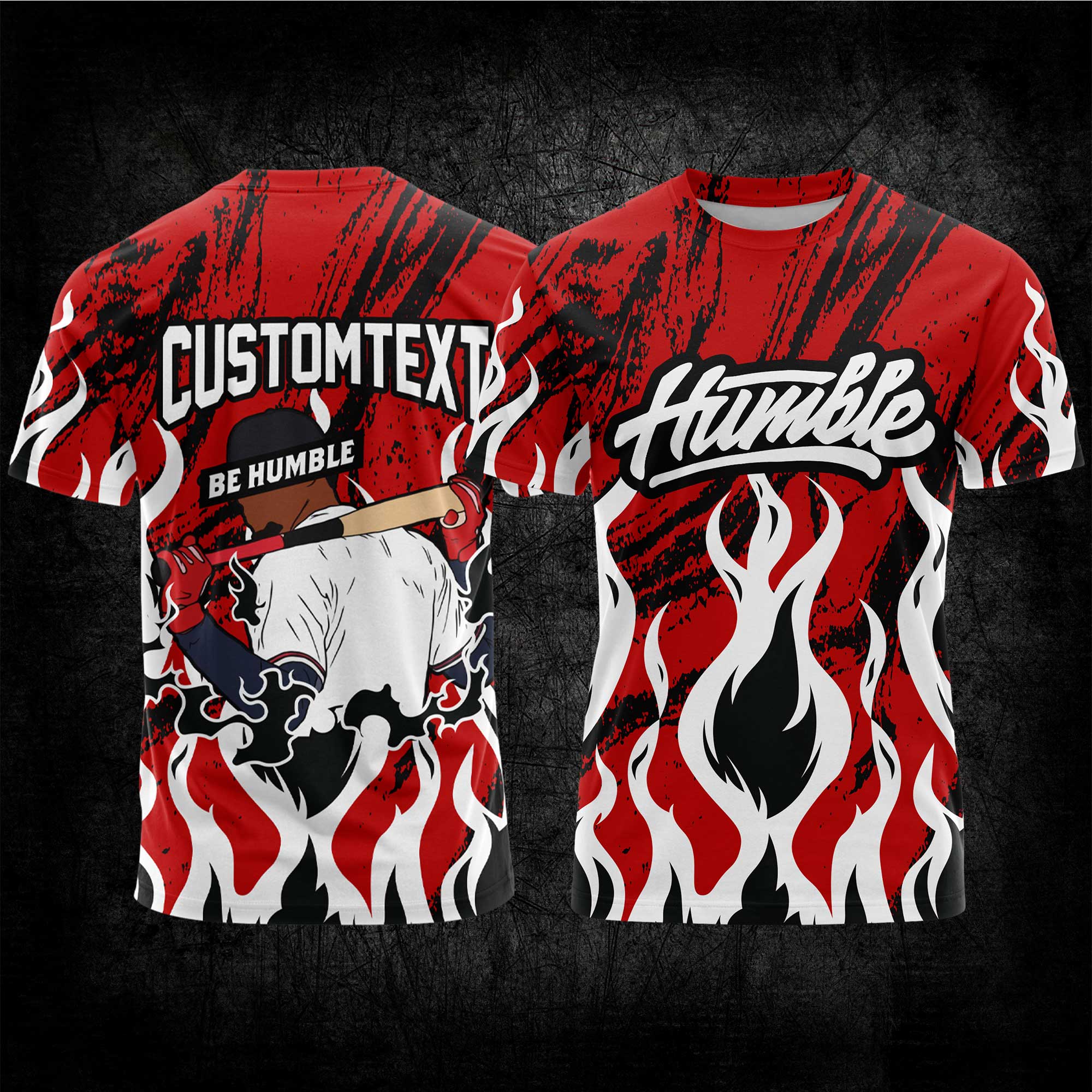 BE HUMBLE Custom All Over Print T-Shirt