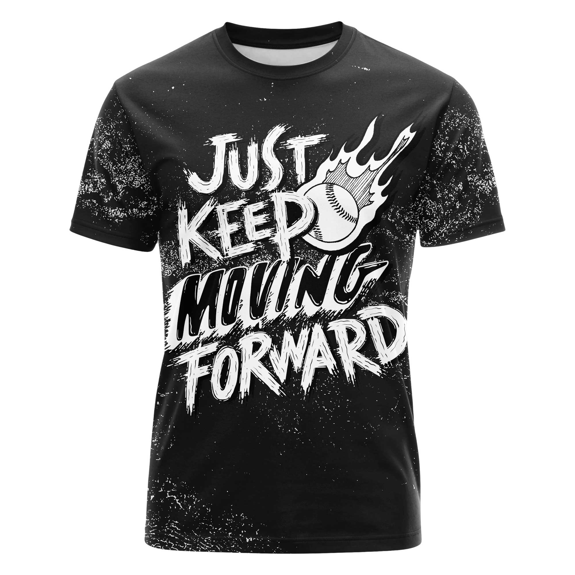 Just Keep Moving Forward All Over Print T-Shirt
