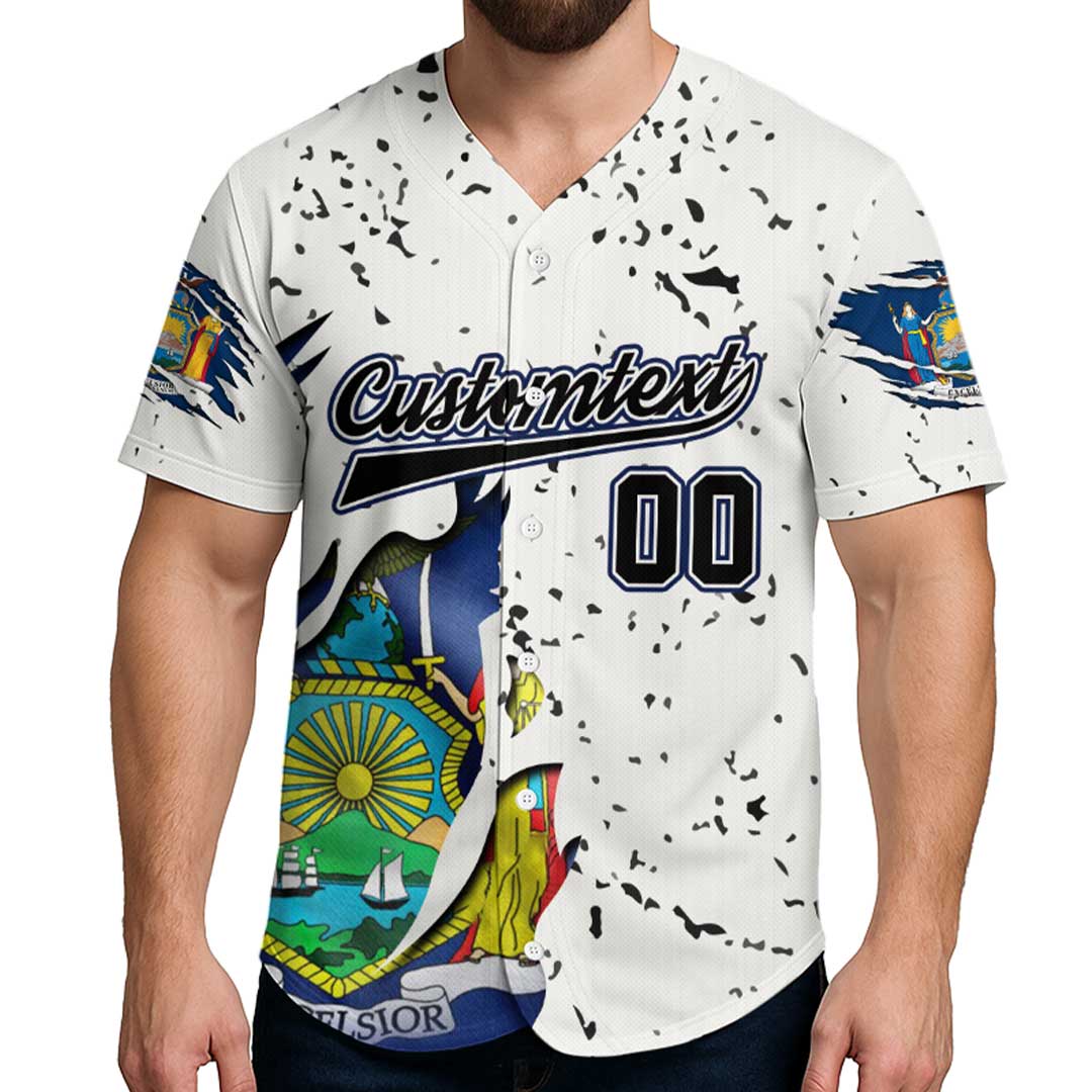 Baseball New York State Series - Custom All Over Print Baseball Jersey