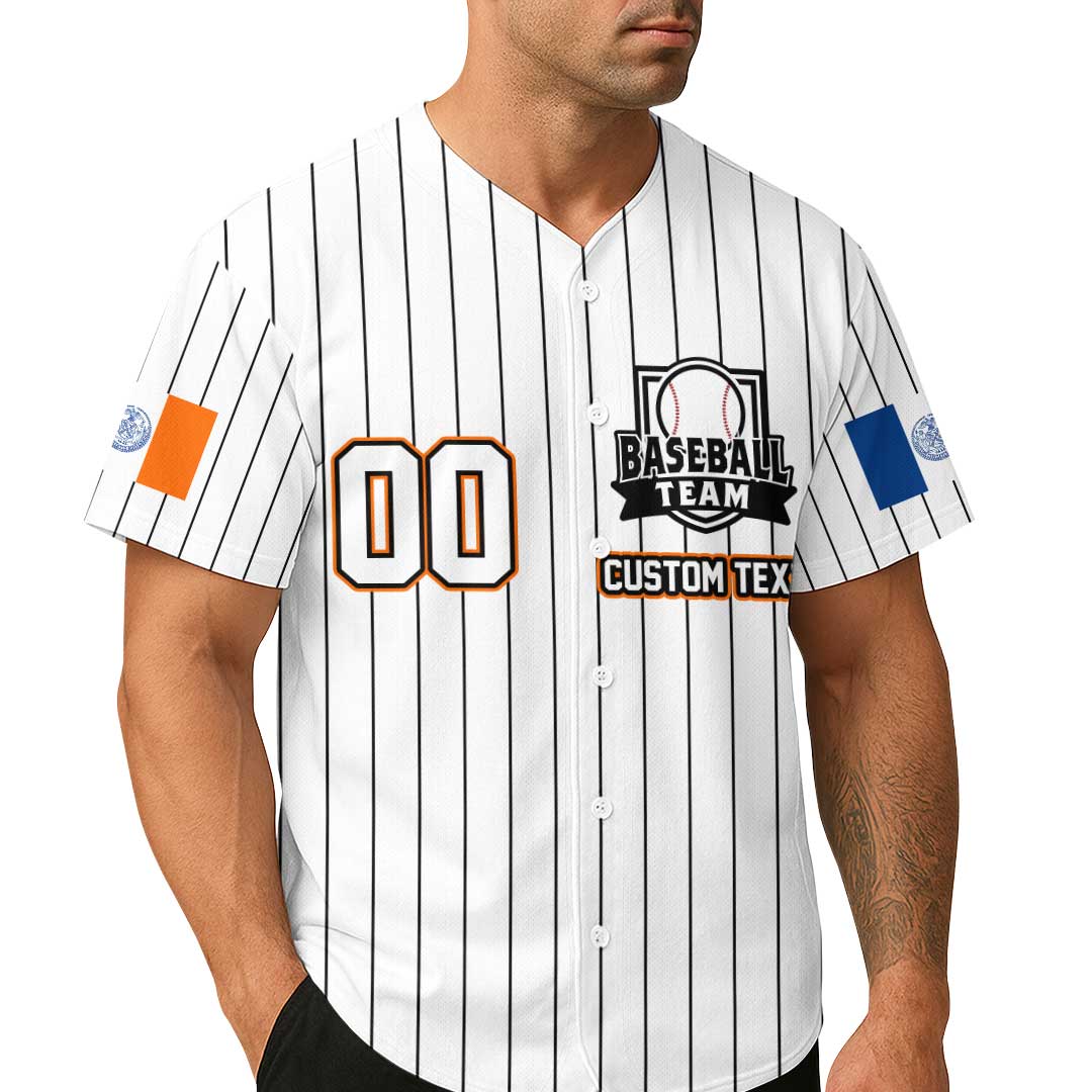 Baseball New York Beaver State Series - Custom All Over Print Baseball Jersey