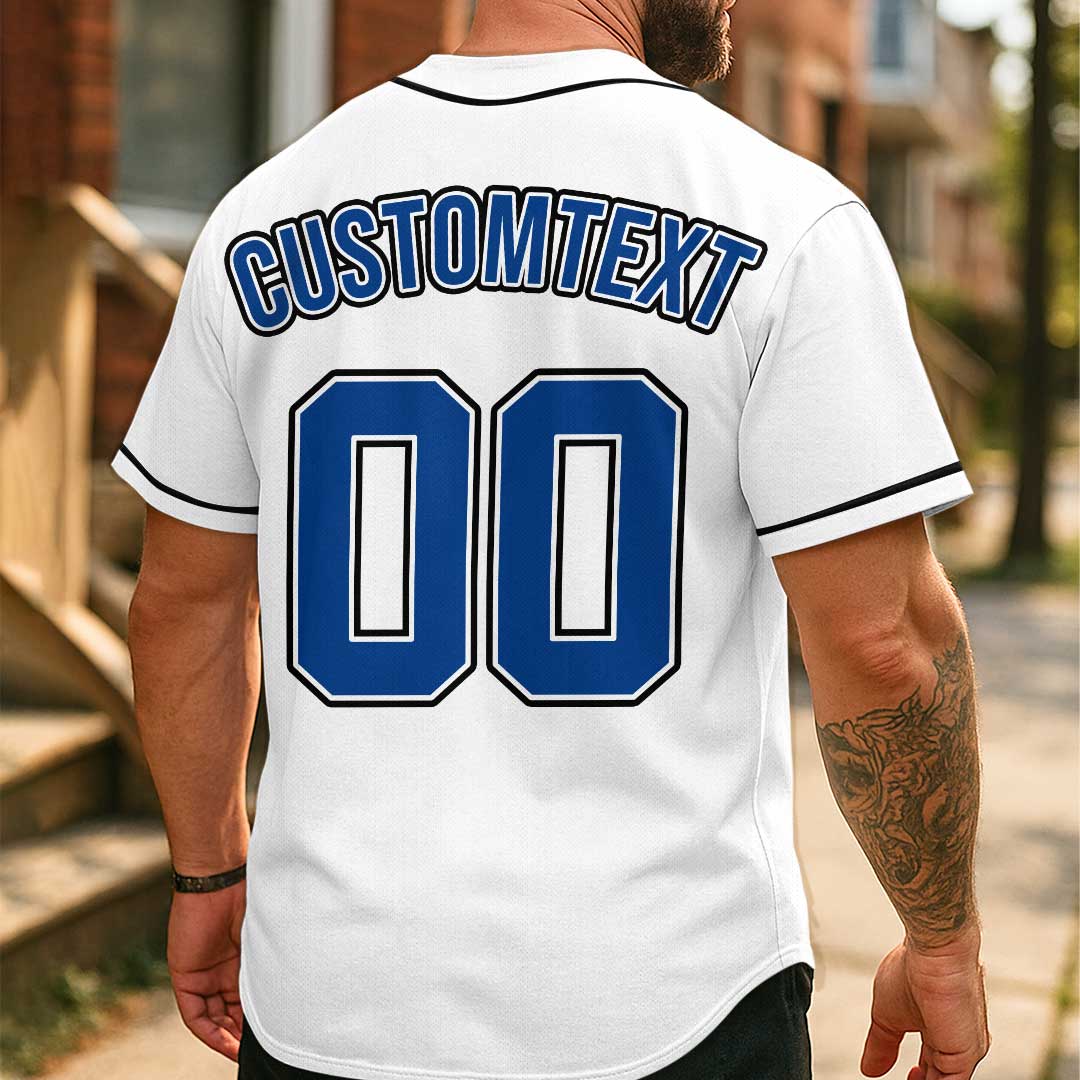 Baseball New York Flame State Series - Custom All Over Print Baseball Jersey